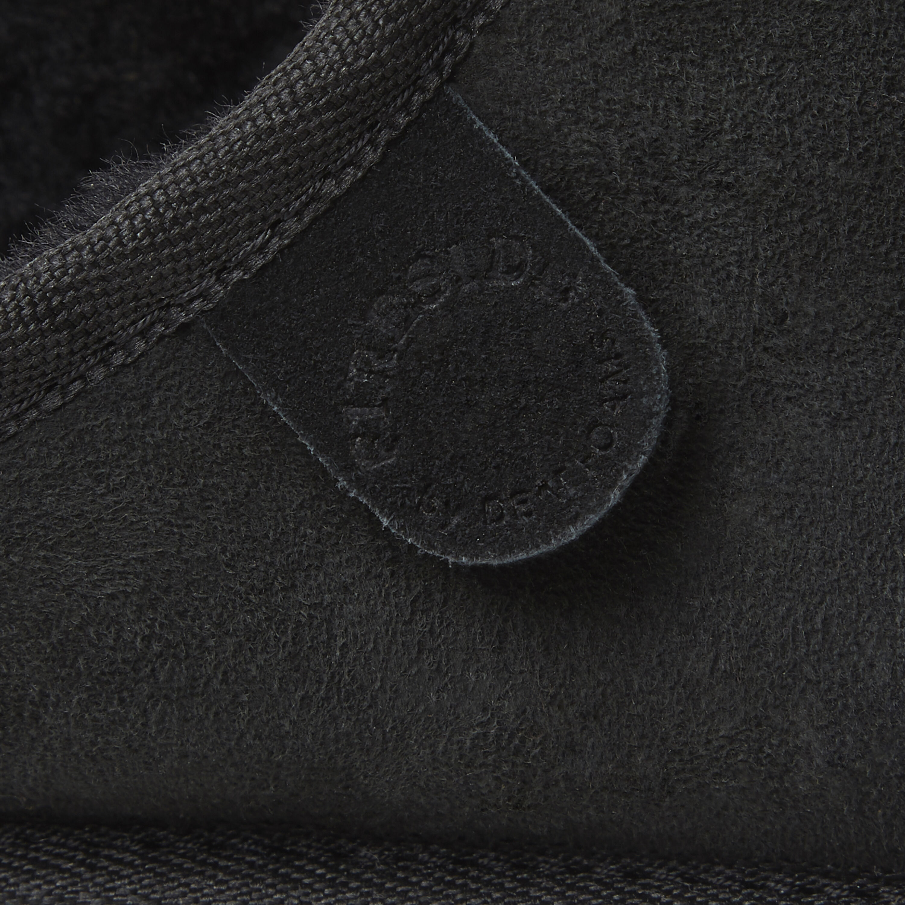 Men's Fireside by Dearfoams Grafton Genuine Shearling Clog Slipper with Woven Accent