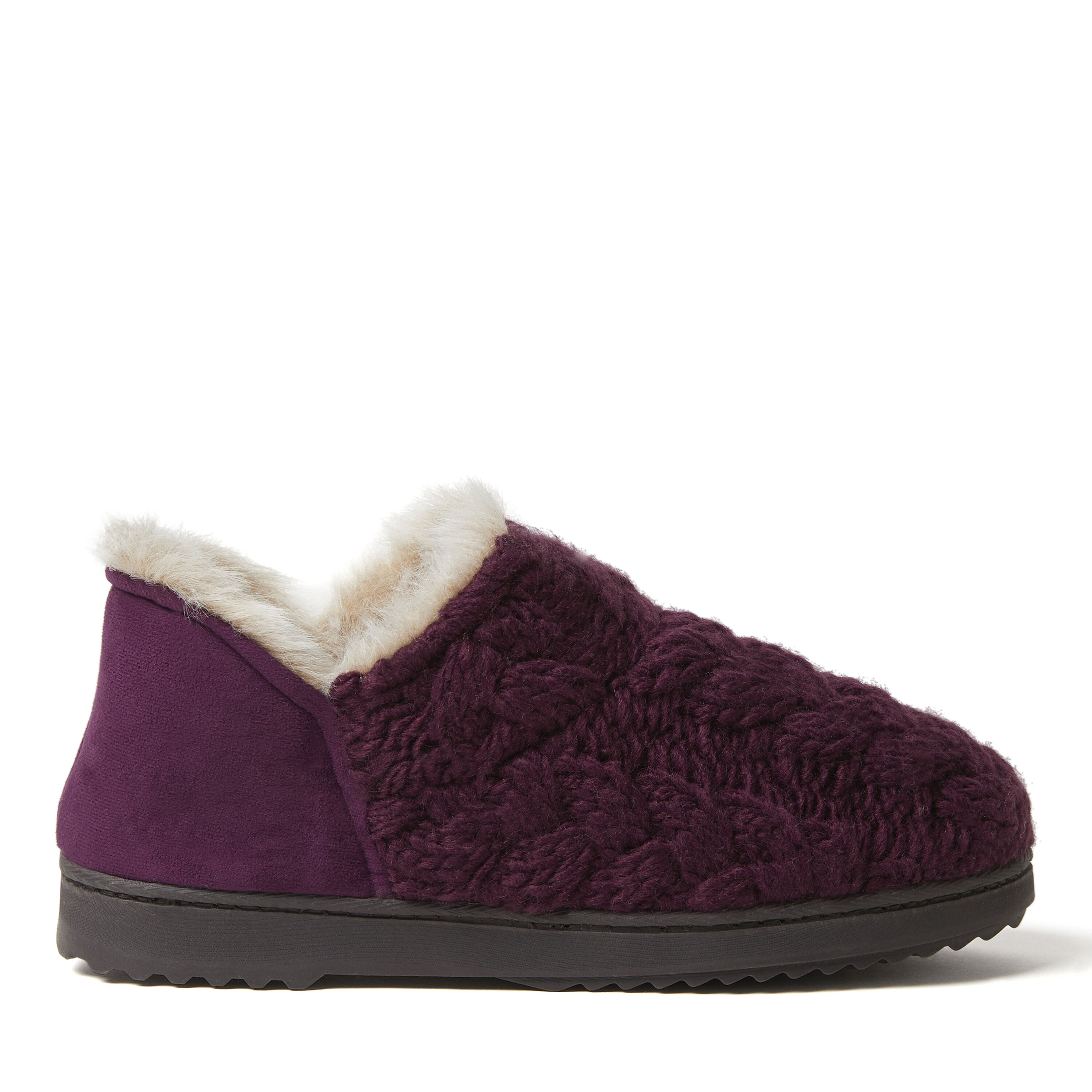 Women's Hayden Chunky Cable Knit Bootie Slipper