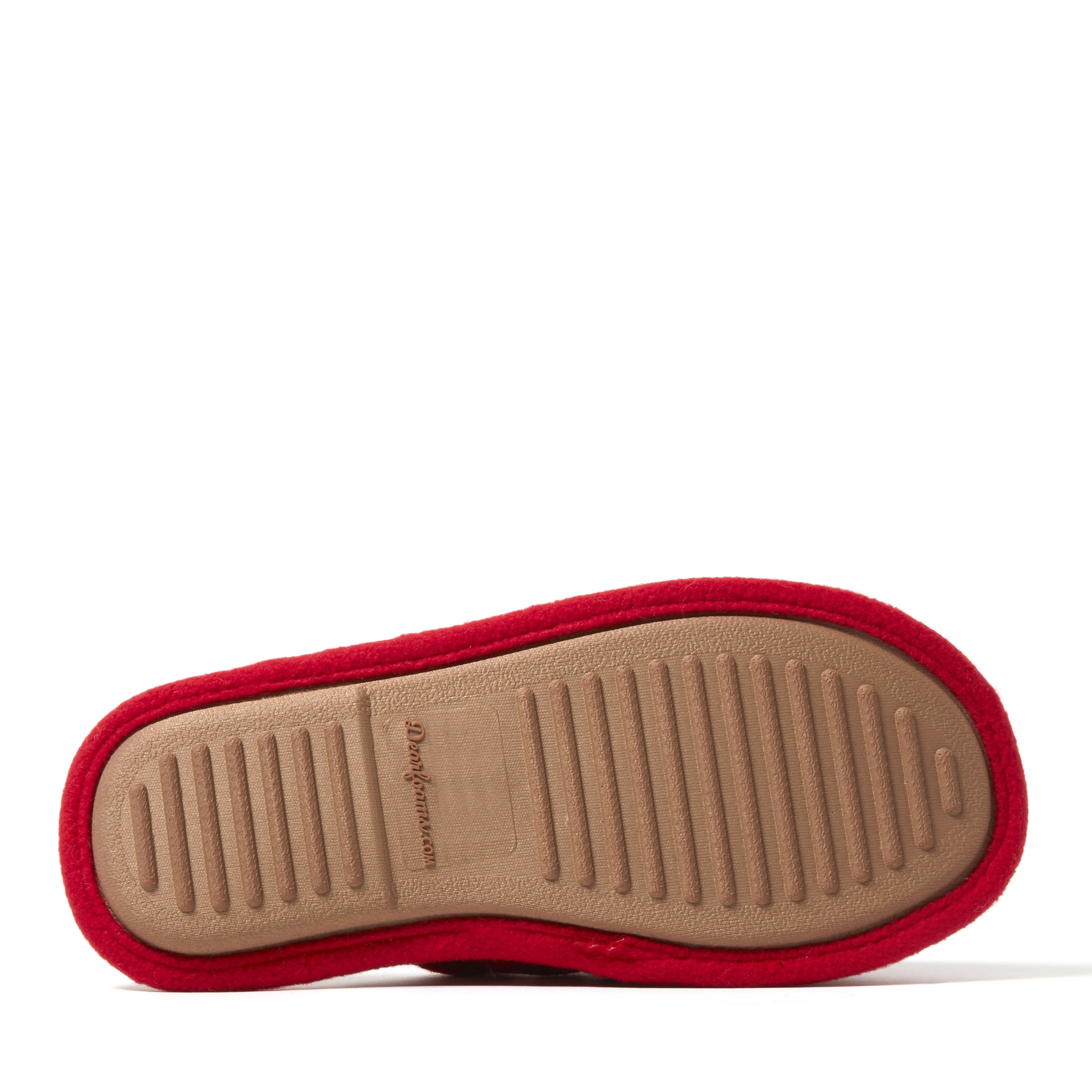 Women's Novelty Knit Scuff With Eyemask