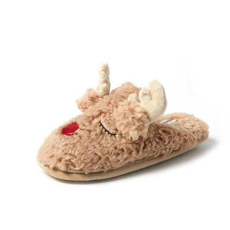 Dearfoams mens Funny Ugly Christmas Sweater Holiday Scuff Slipper(Ho Ho Ho) - Dearfoams Footwear Dearfoams mens Funny Ugly Christmas Sweater Holiday Scuff Slipper(Ho Ho Ho) - Dearfoams Footwear