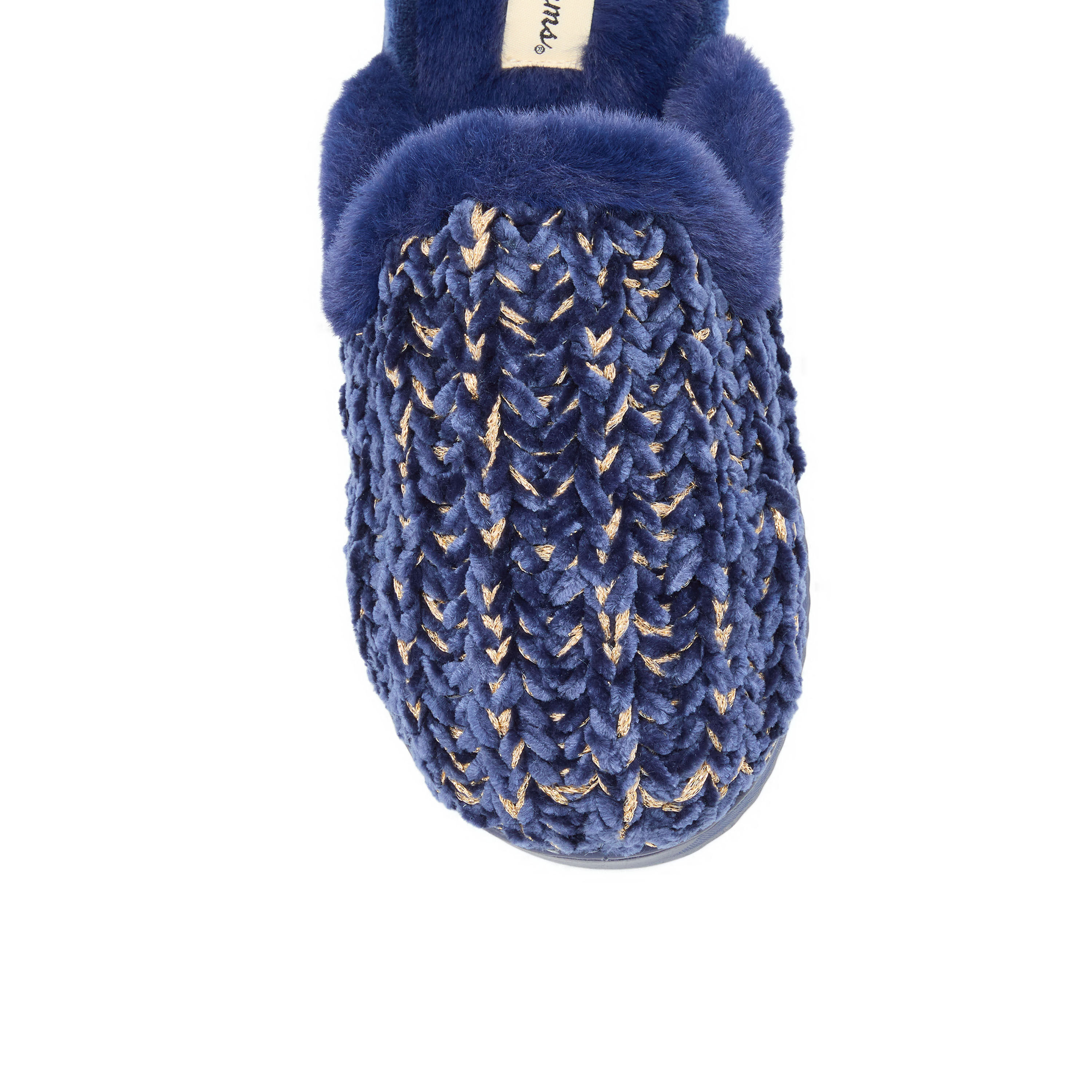 Women's Paris Chenille Shaped Tab Scuff