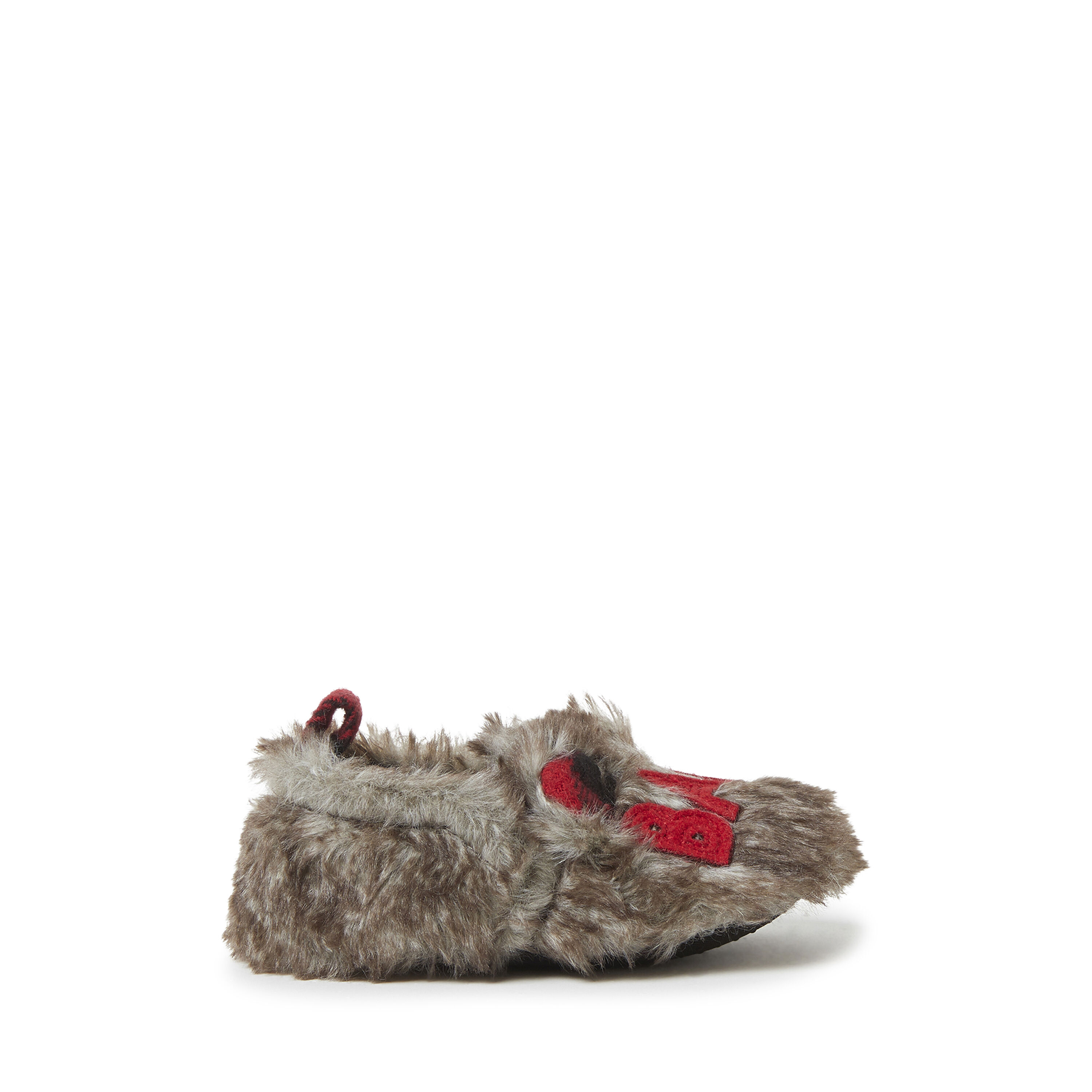 Baby Furry Baby Bear Closed Back Slipper