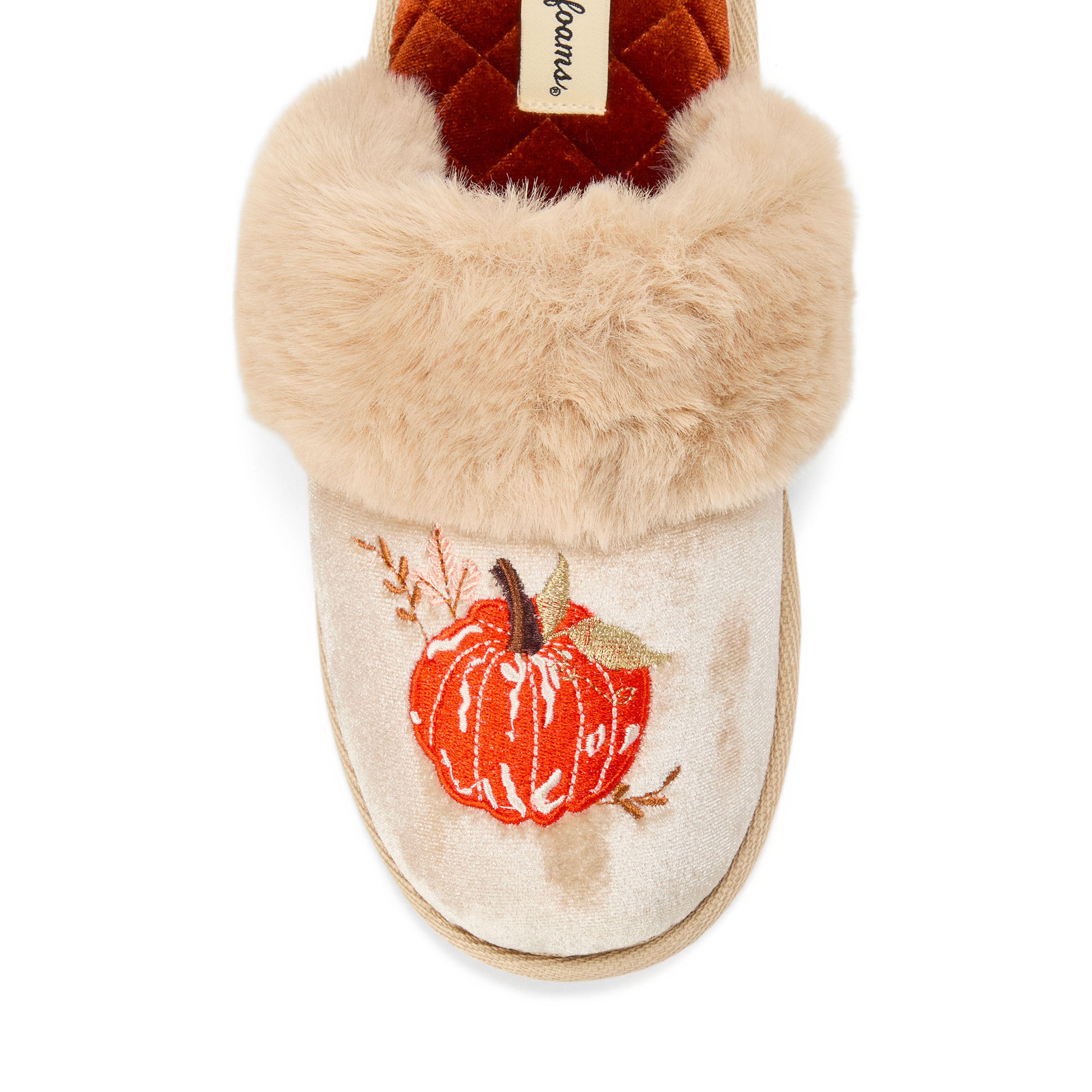 Women's Halloween Velour Scuff
