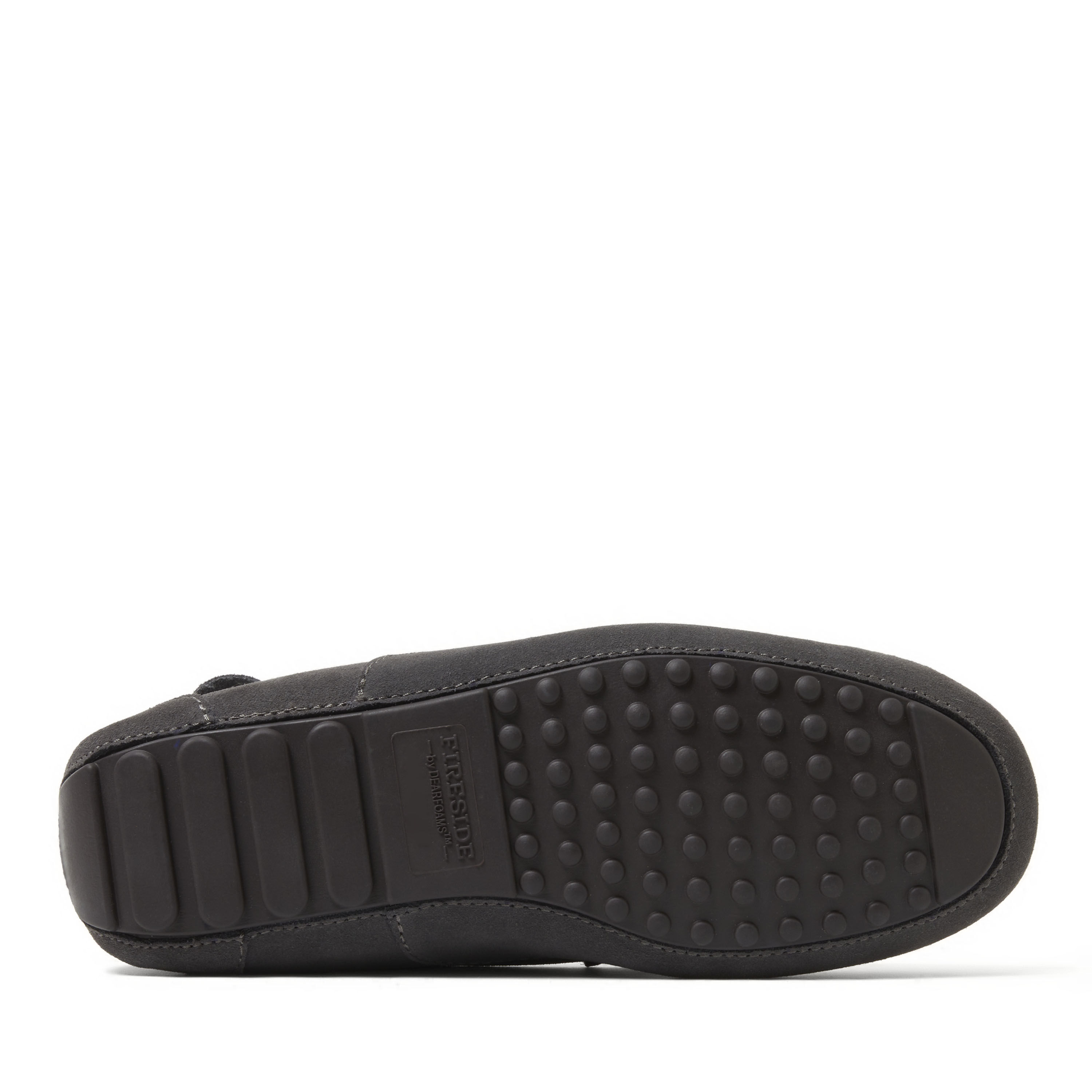 Men's Fireside by Dearfoams Melbourne Genuine Shearling Moccasin Slipper