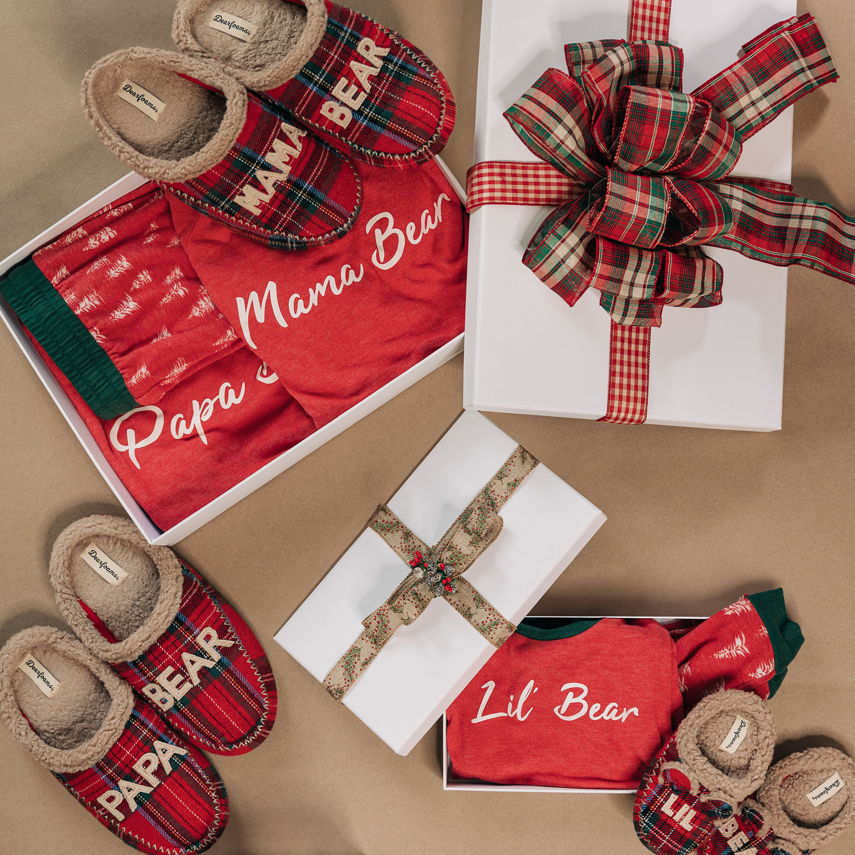 Youth/Toddler Trees Lil Bear 2 Piece Pajama Set