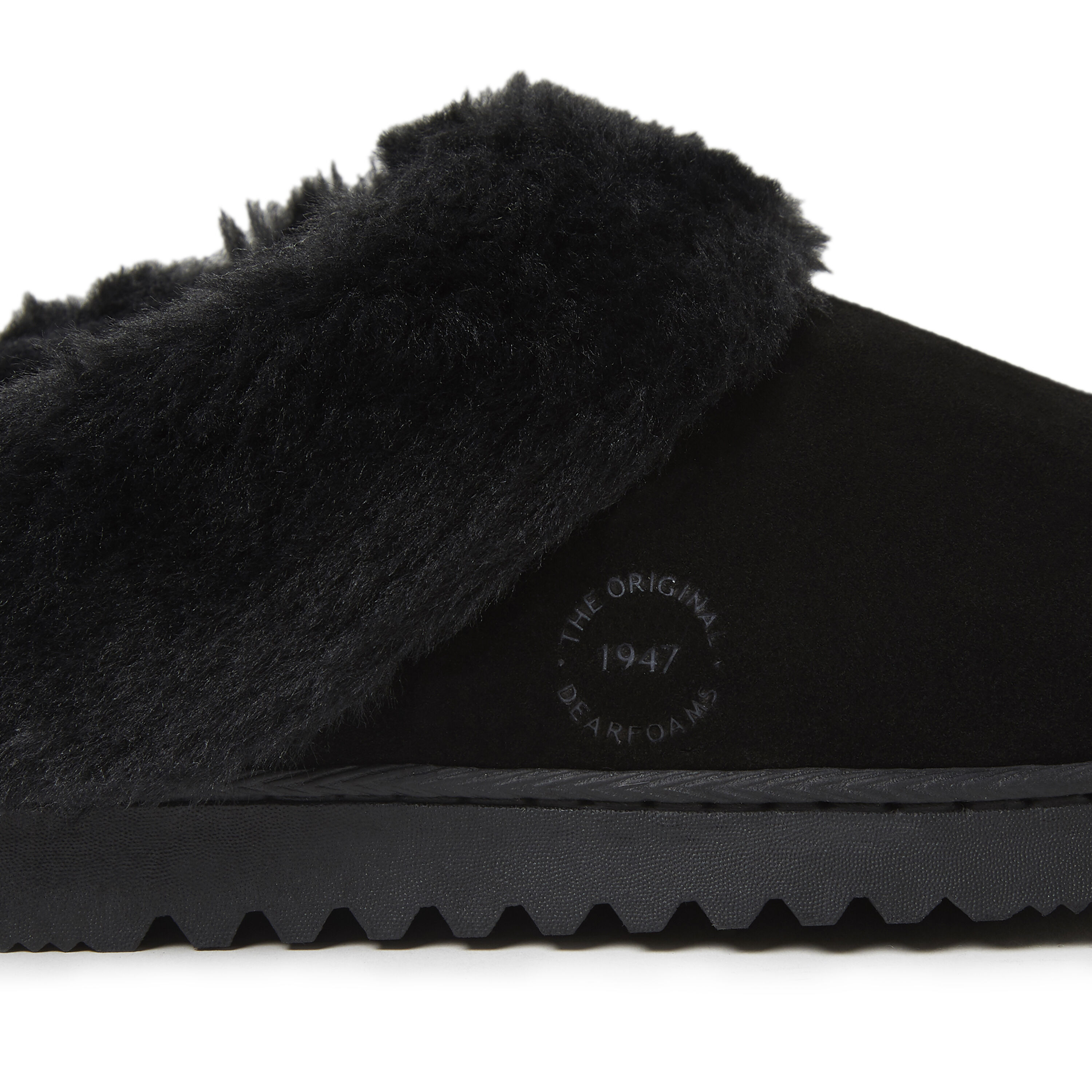 Women's Genuine Suede Closed Toe Scuff Slipper