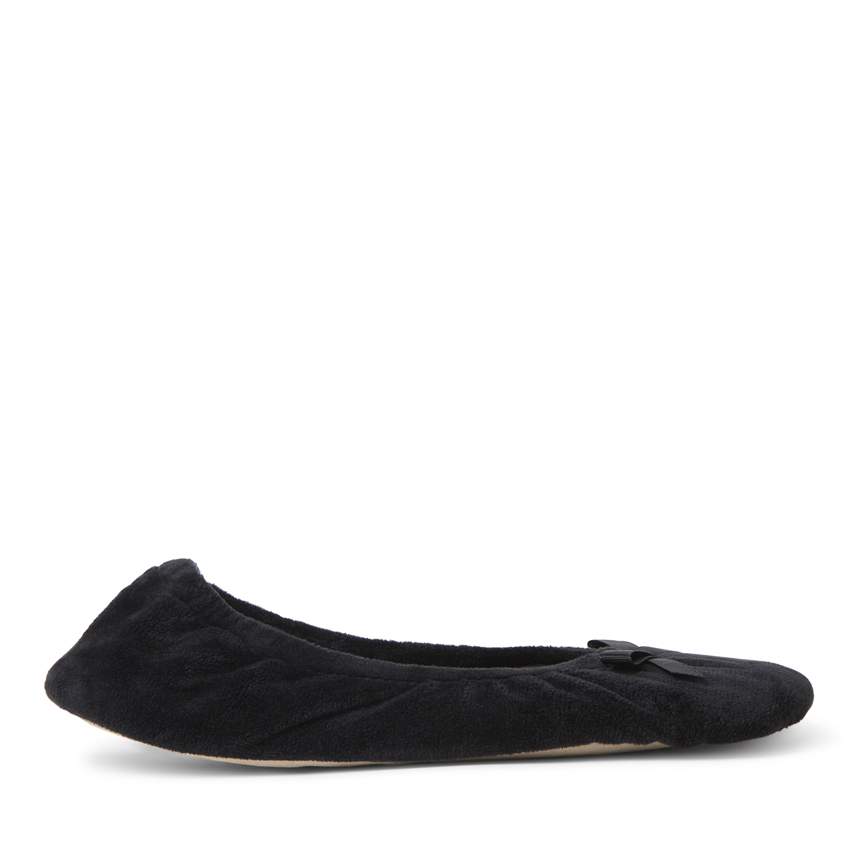 Dearfoam satin ballerina slippers cheap