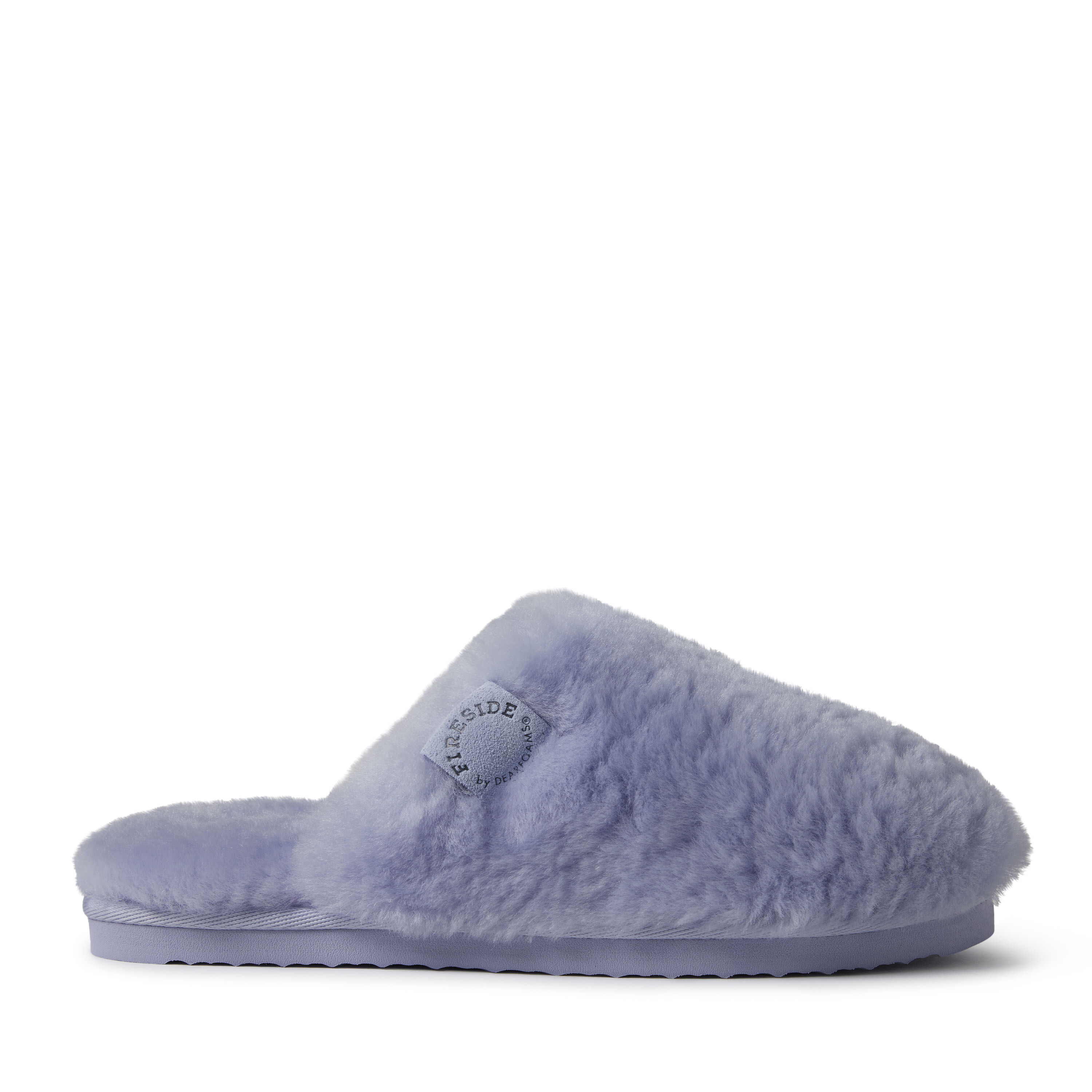 Women's  Fireside By Dearfoams Shelly Beach Genuine Shearling Scuff