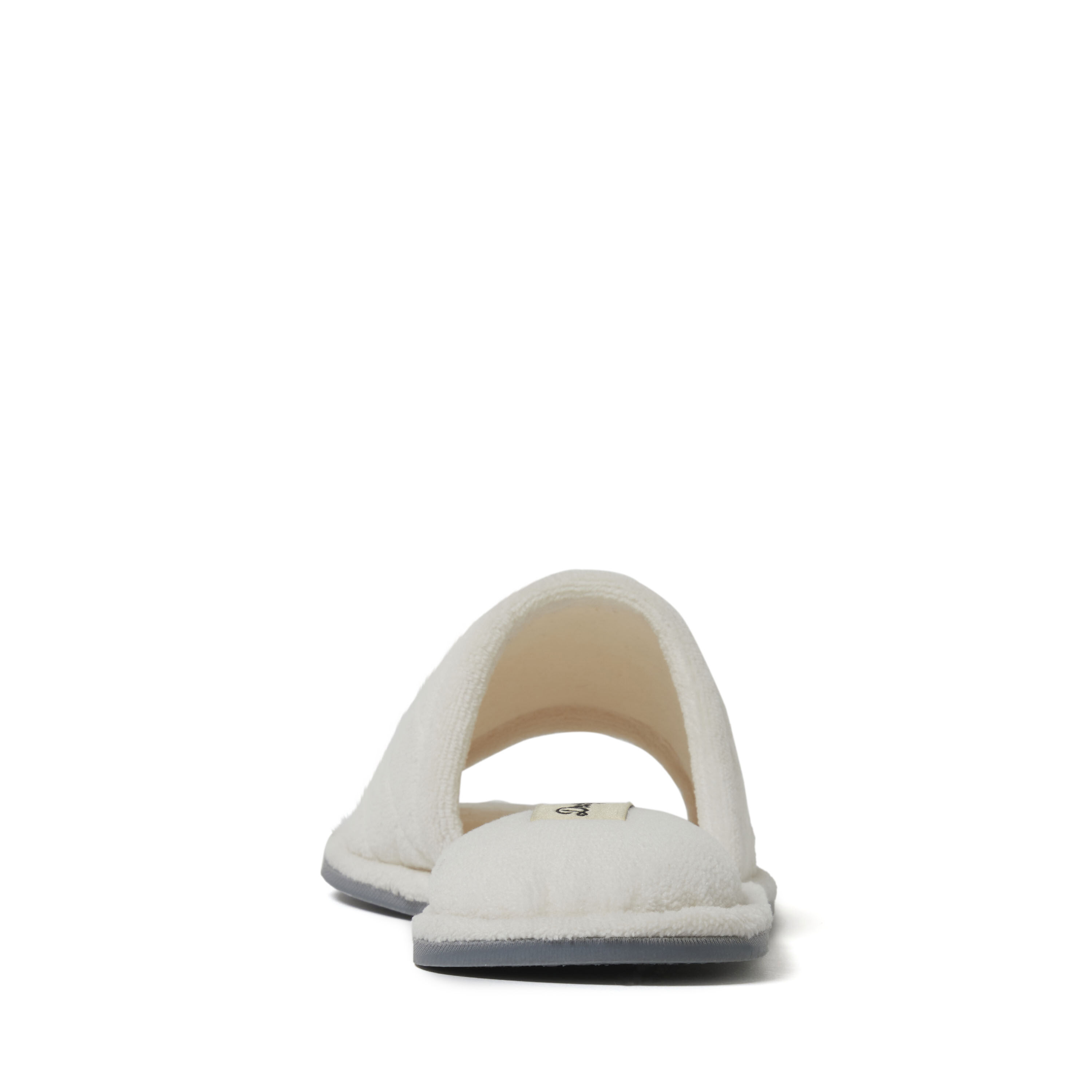 Dearfoams women's beatrice microfiber terry slide with quilted vamp sales slipper