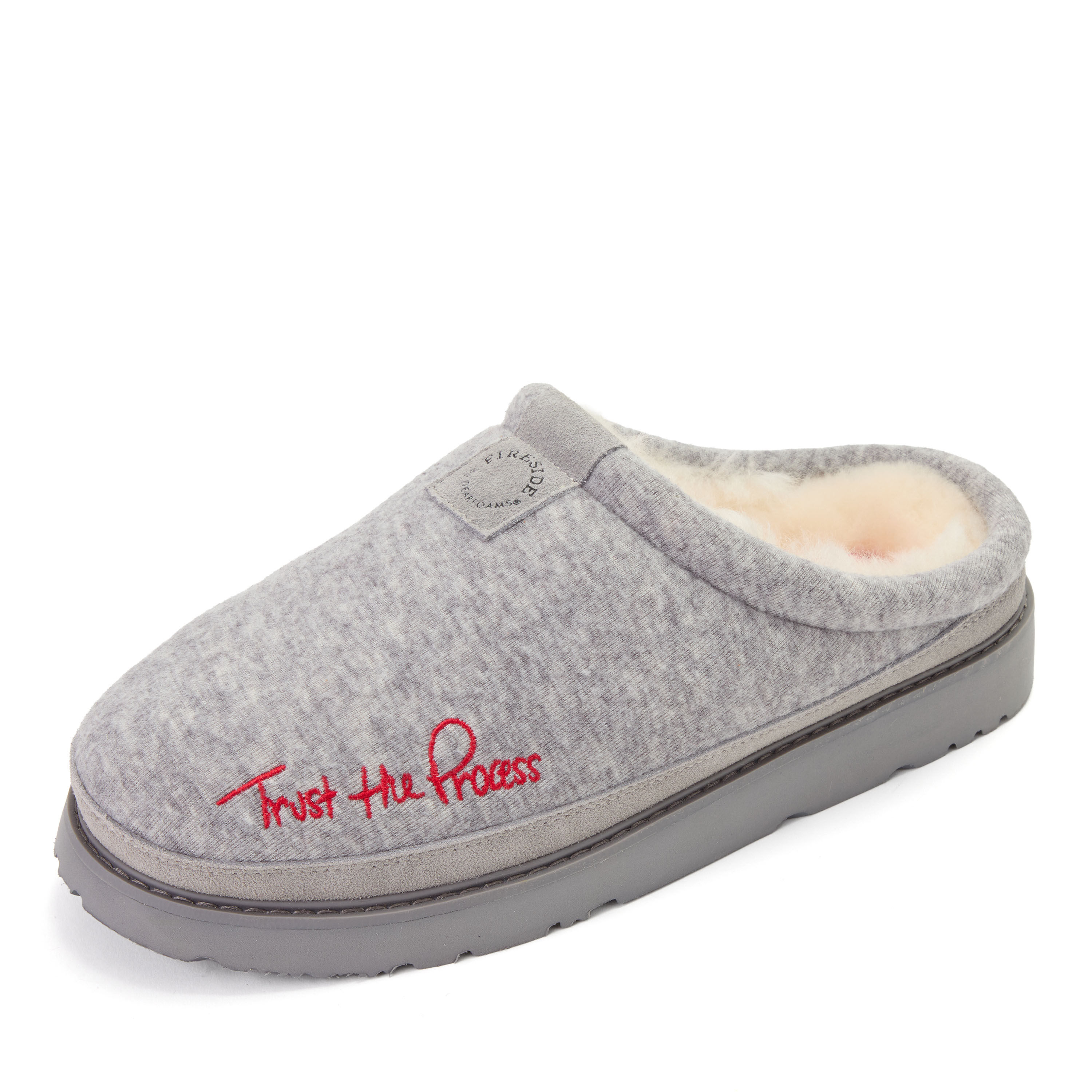 Daniella Karagach&rsquo;s&nbsp;Men's Fireside Knit Shearling Clog
