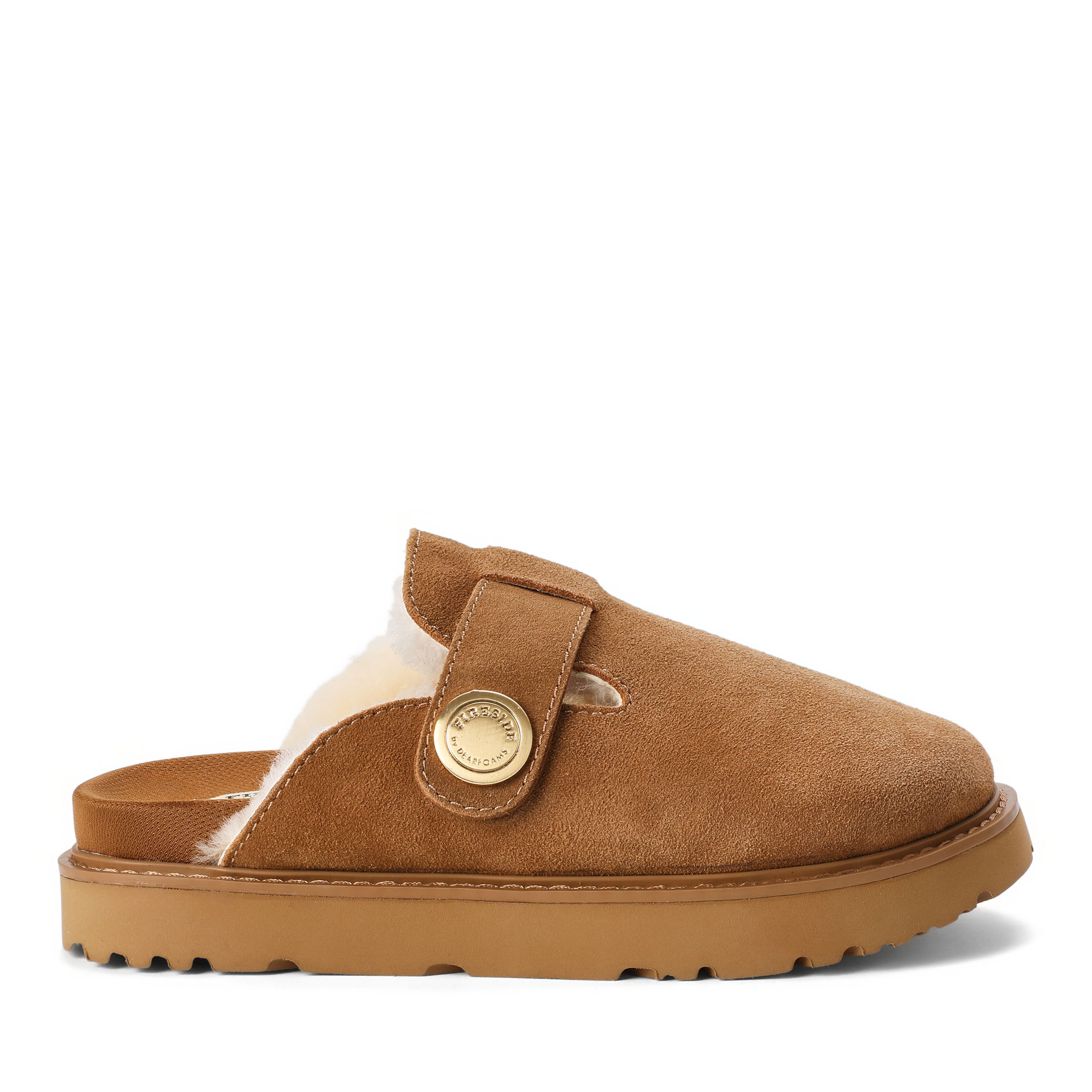 Women's Fireside by Dearfoams Coin Mule - Water Resistant