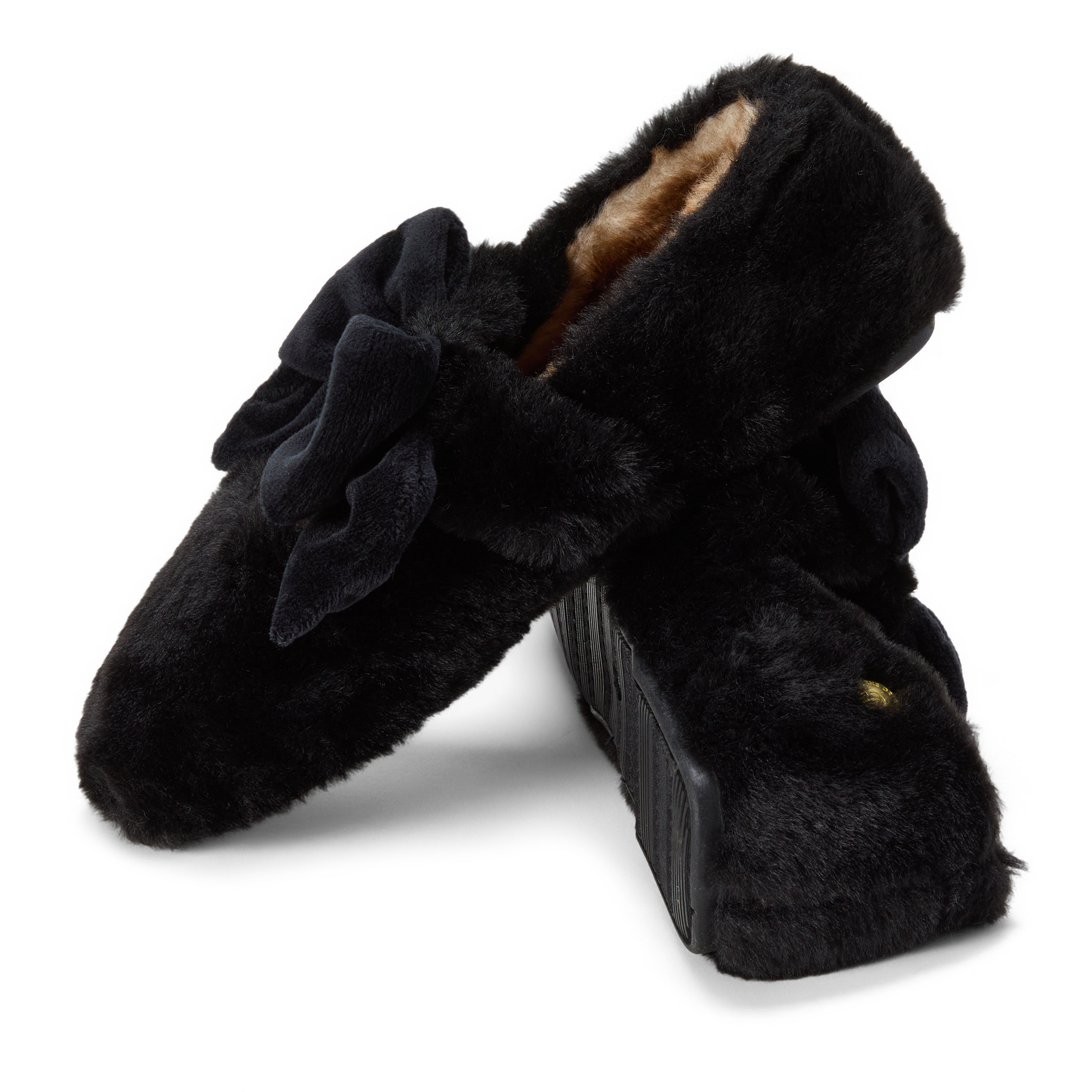 Dearfoams Women's Pennie Maryjane With Bow Slippers