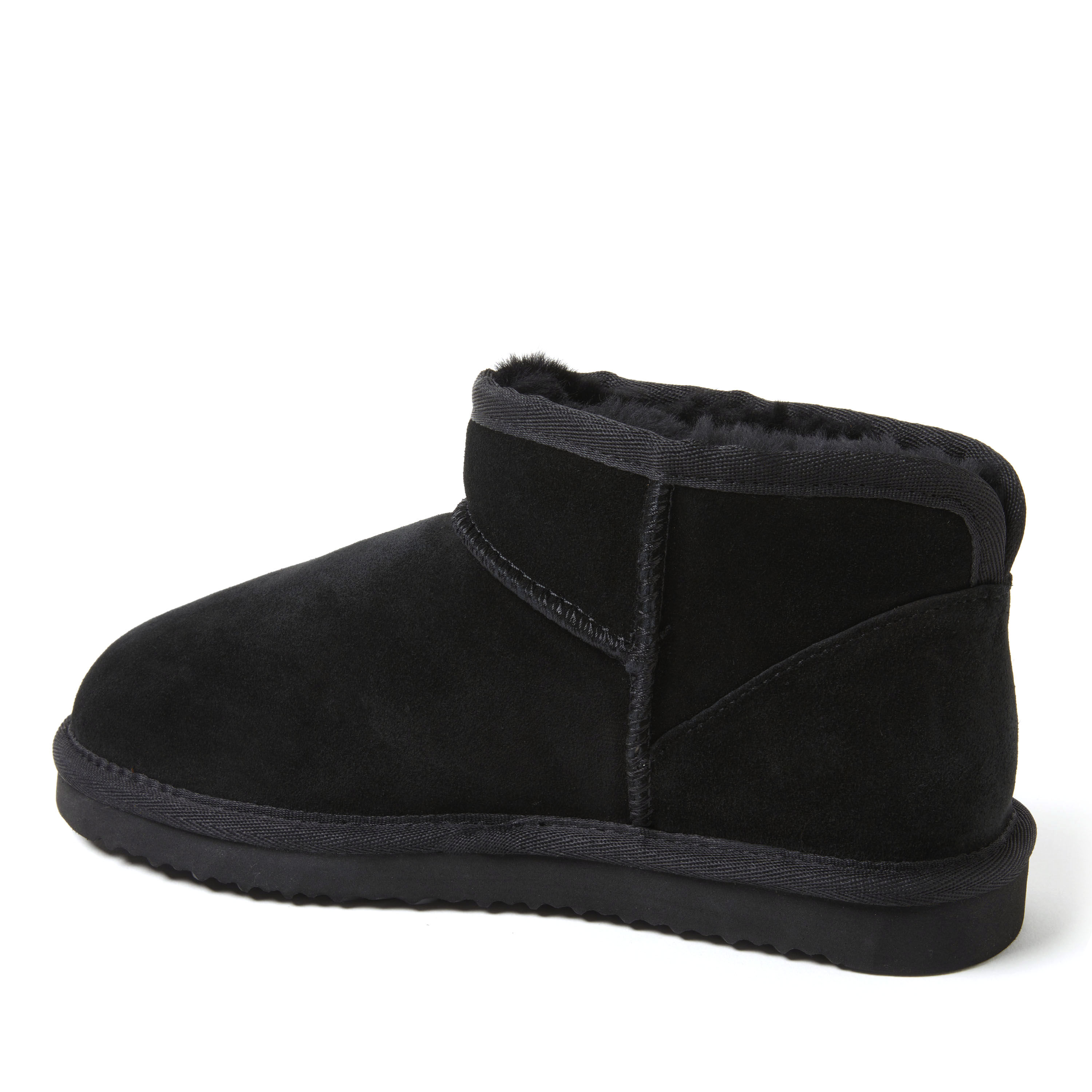 Women's Fireside by Dearfoams Riverland Genuine Shearling Micro Bootie