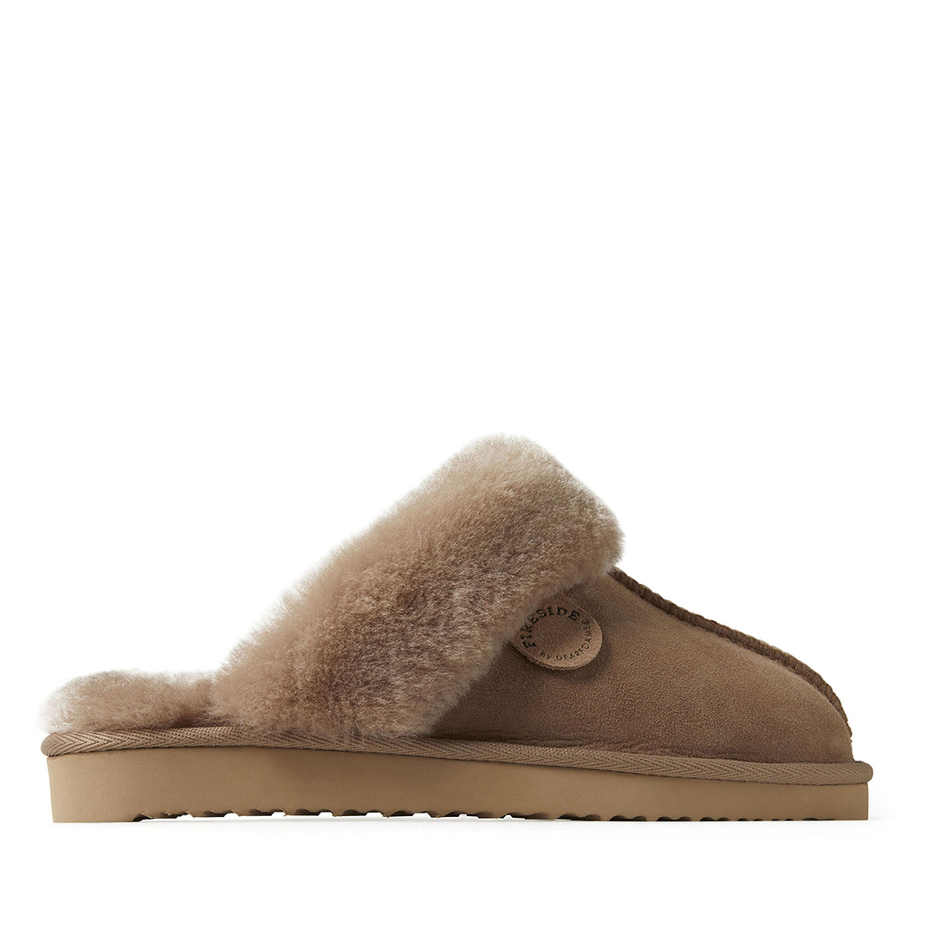 Women's Fireside by Dearfoams Sydney Genuine Shearling Scuff Slipper
