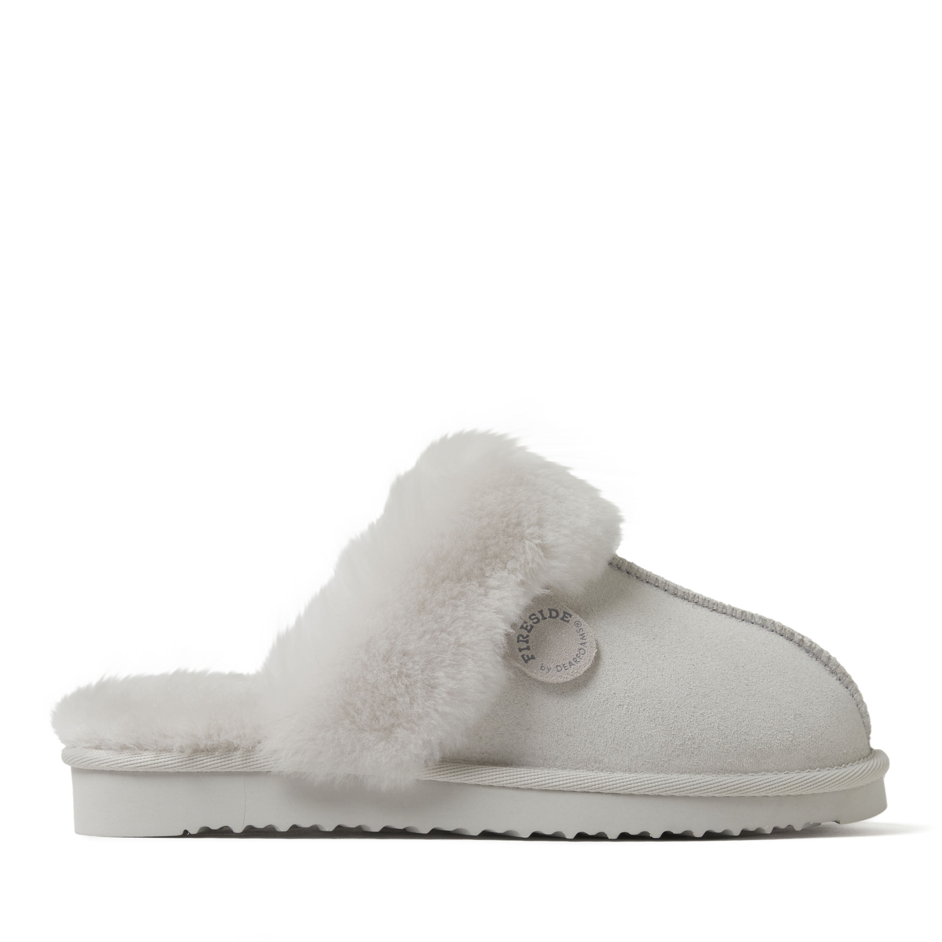 Fireside by dearfoams women's sydney genuine shearling scuff store