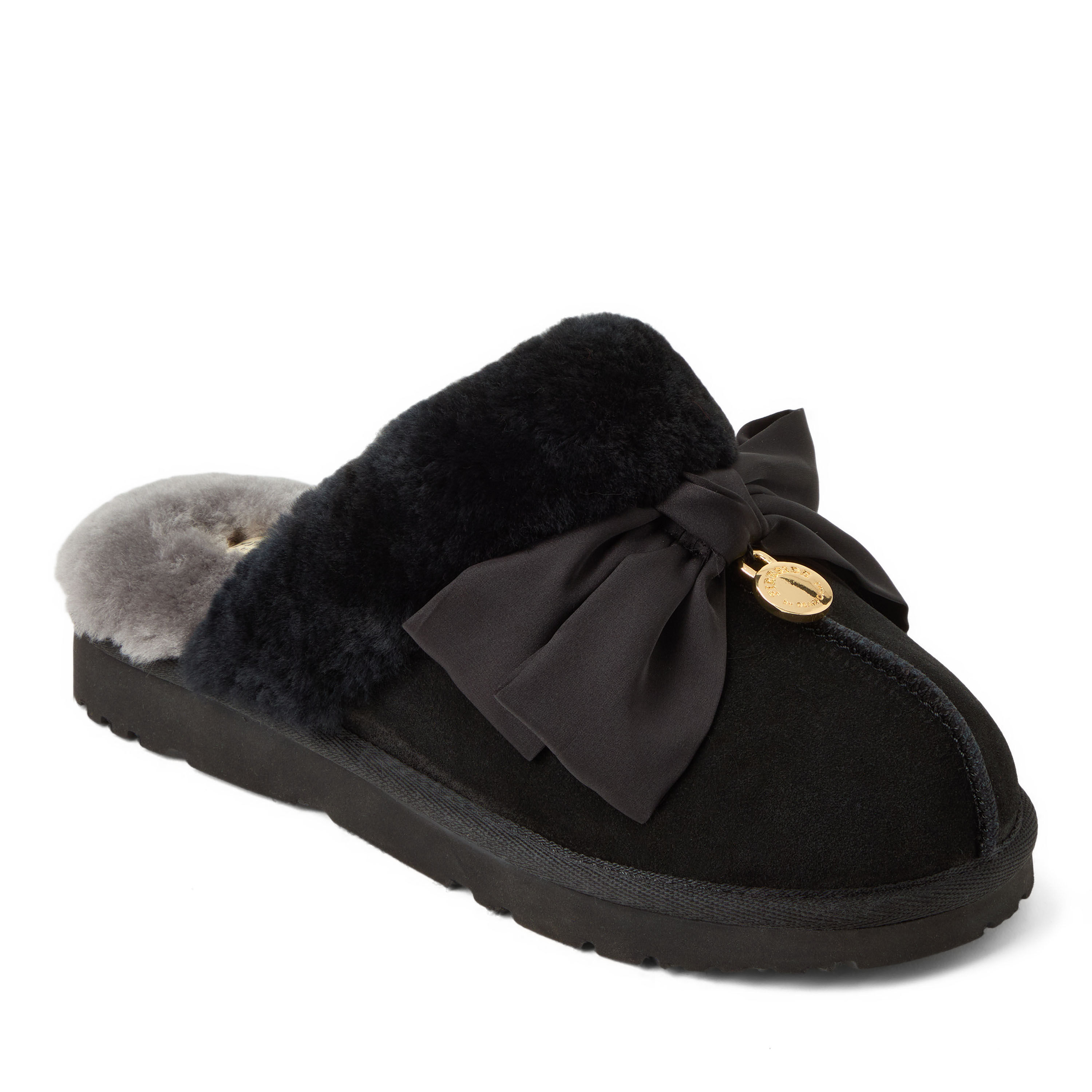 Women's Sydney Dream Bow Genuine Shearling Scuff