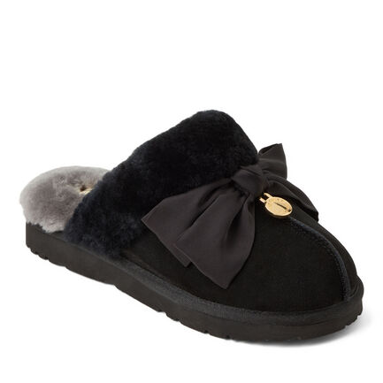Women's Sydney Dream Bow Genuine Shearling Scuff