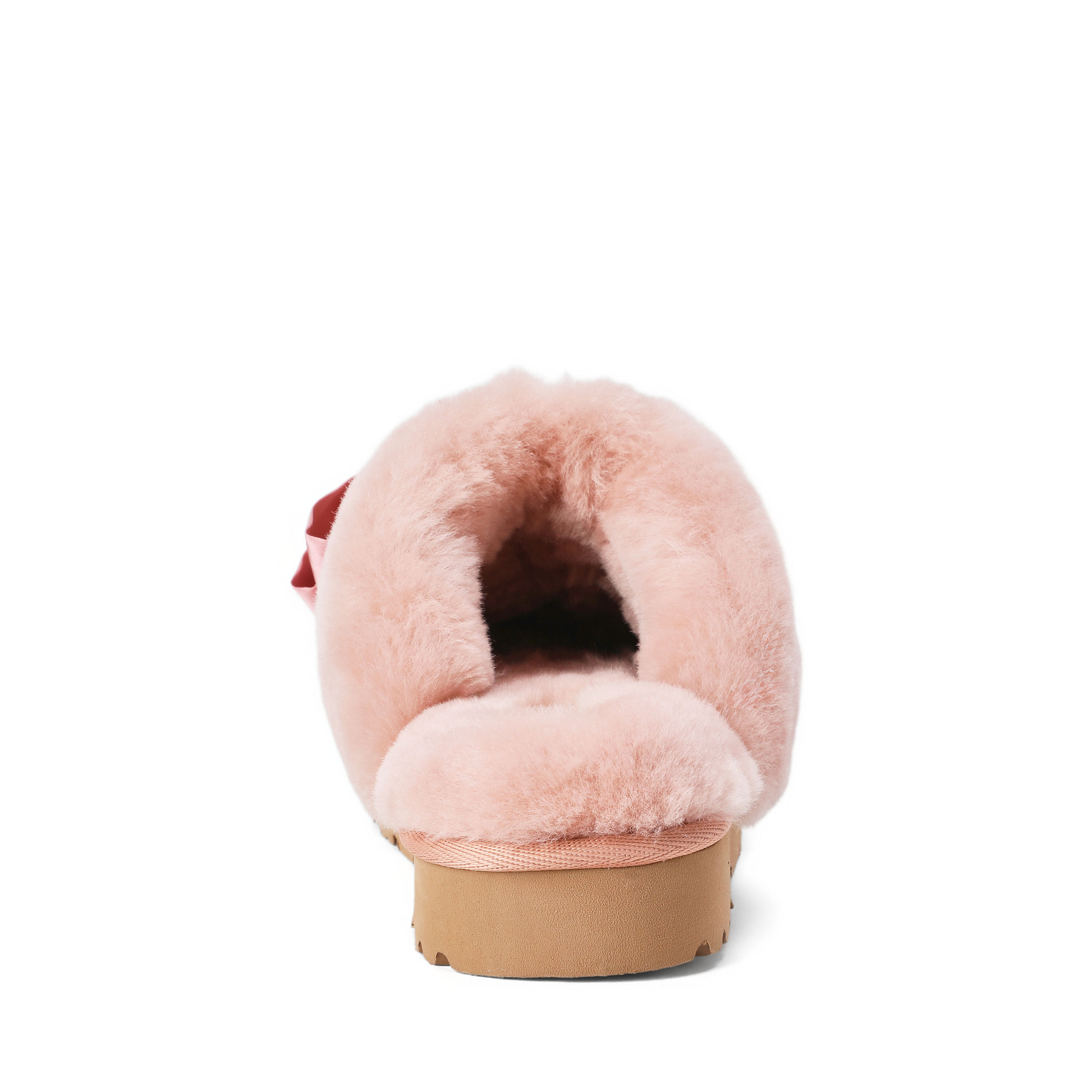 Women's Sydney Dream Bow Genuine Shearling Scuff