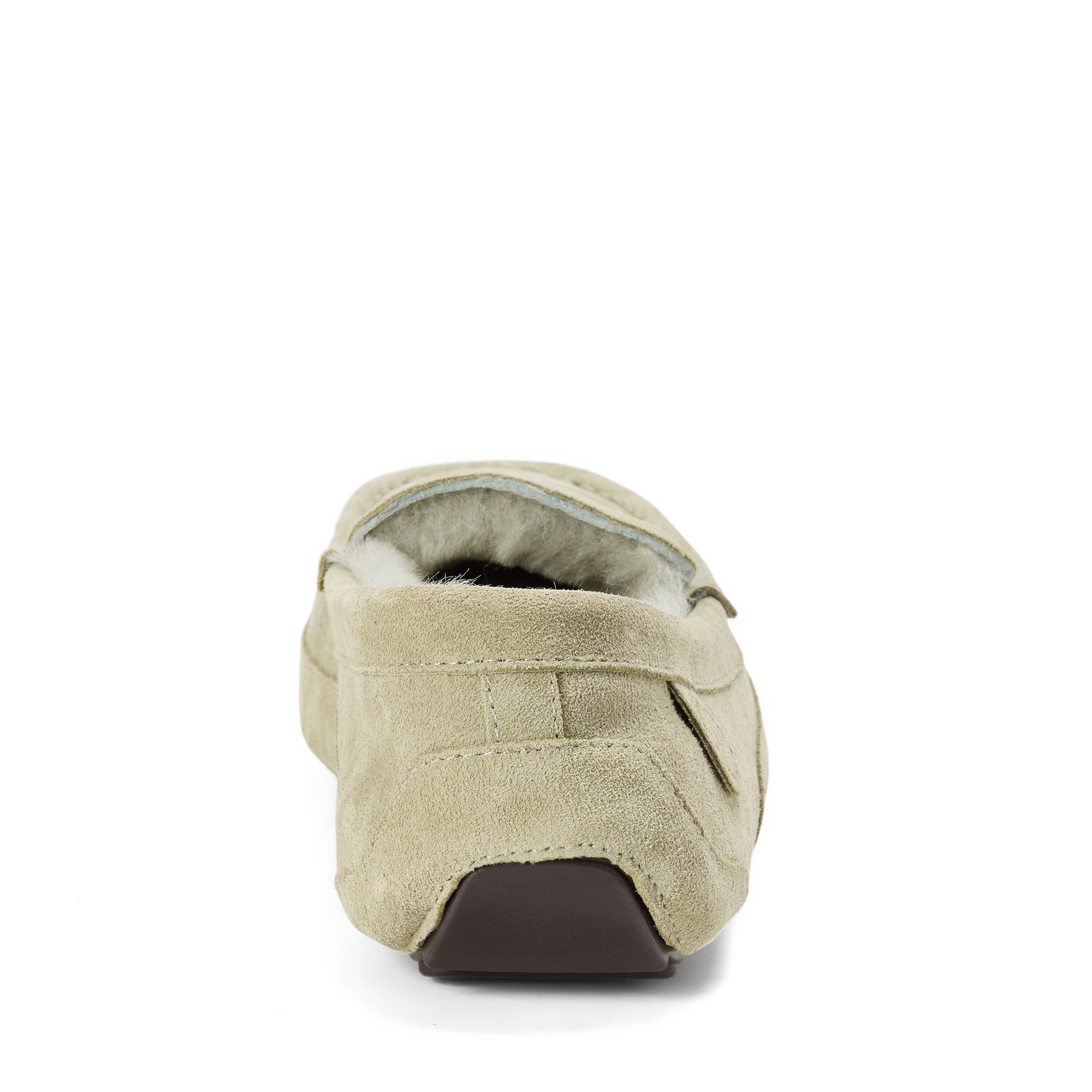 Men's Fireside by Dearfoams Melbourne Genuine Shearling Moccasin Slipper