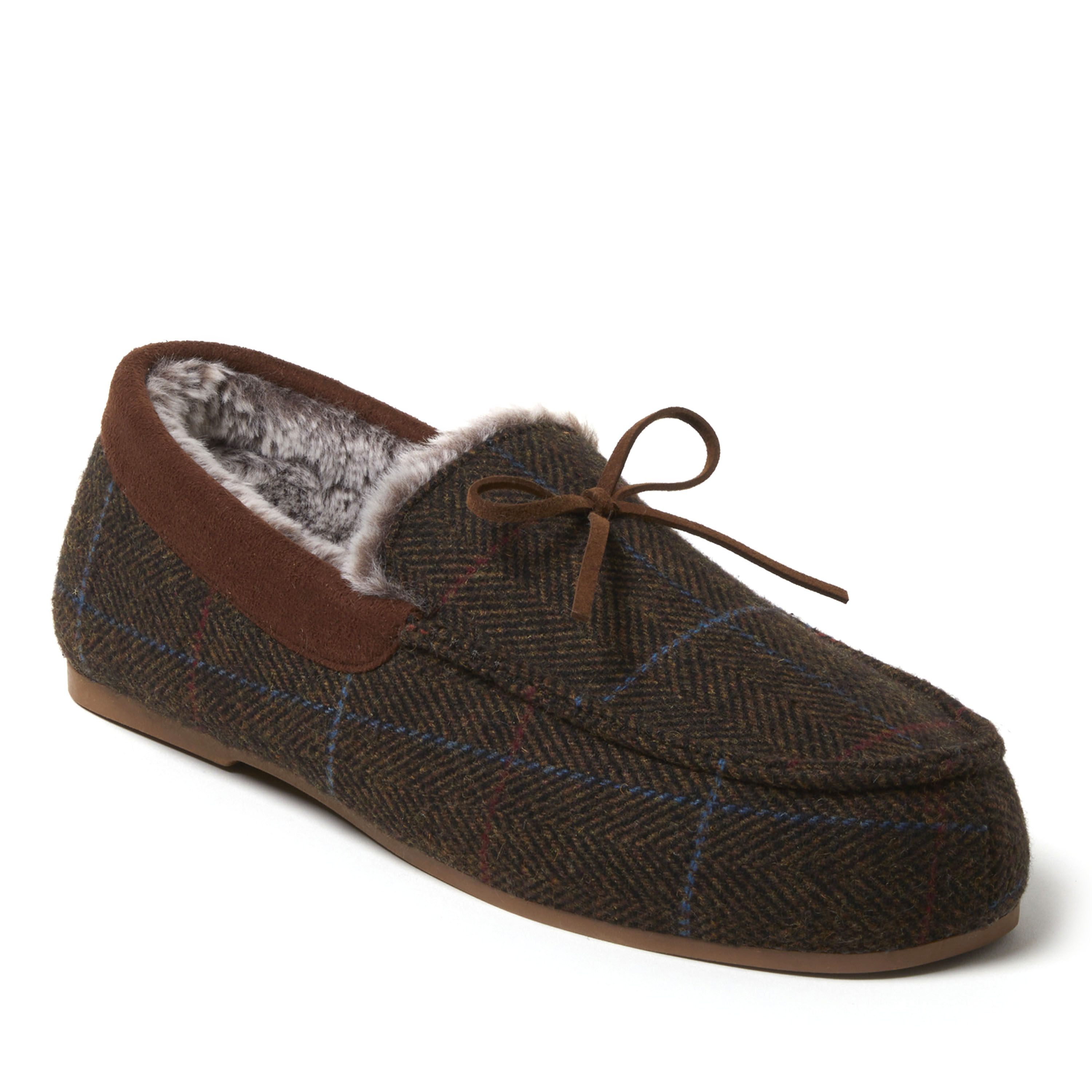 Men s Atlas Plaid Driving Moccasin