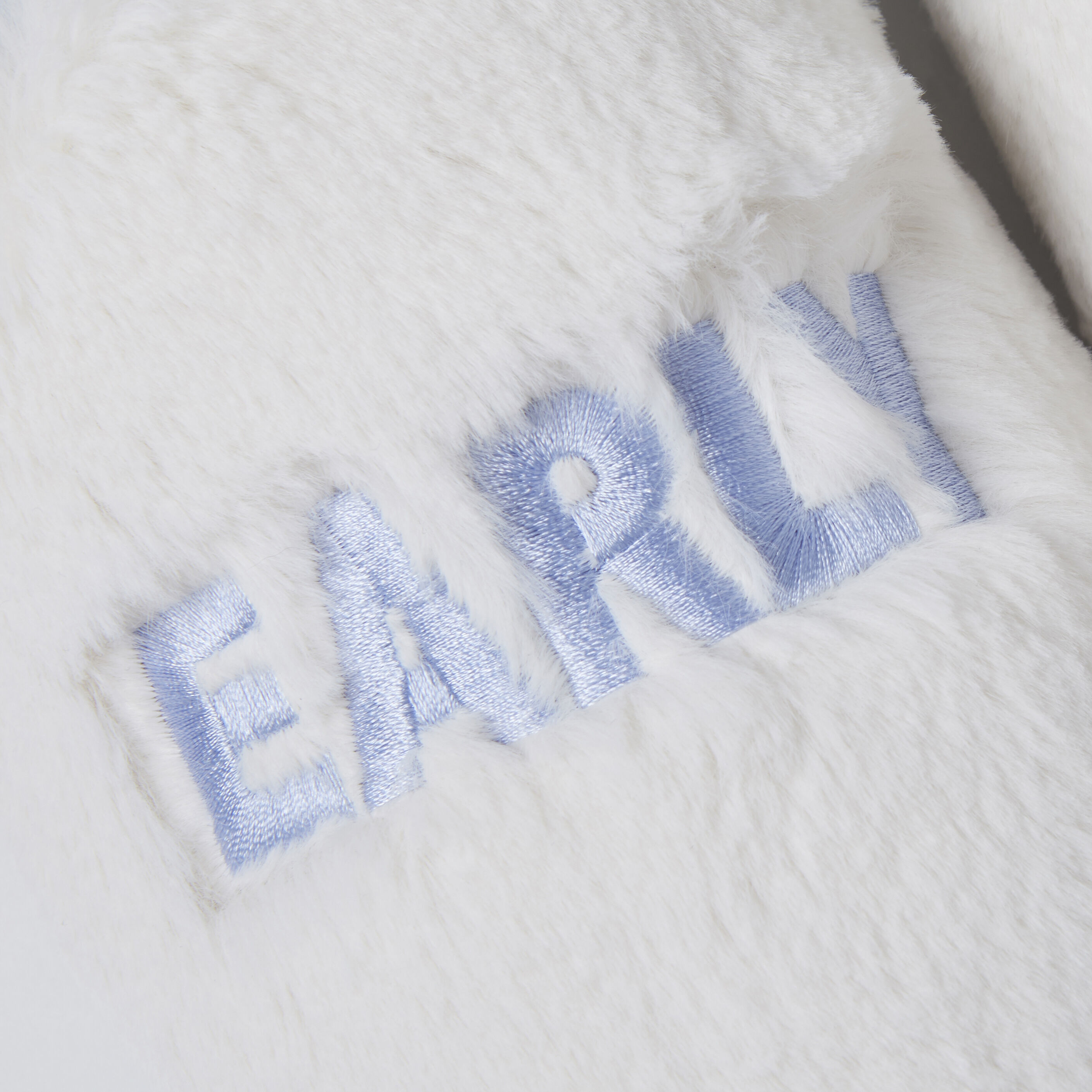 Women's Shay Furry Scuff with Scrunchie Slipper