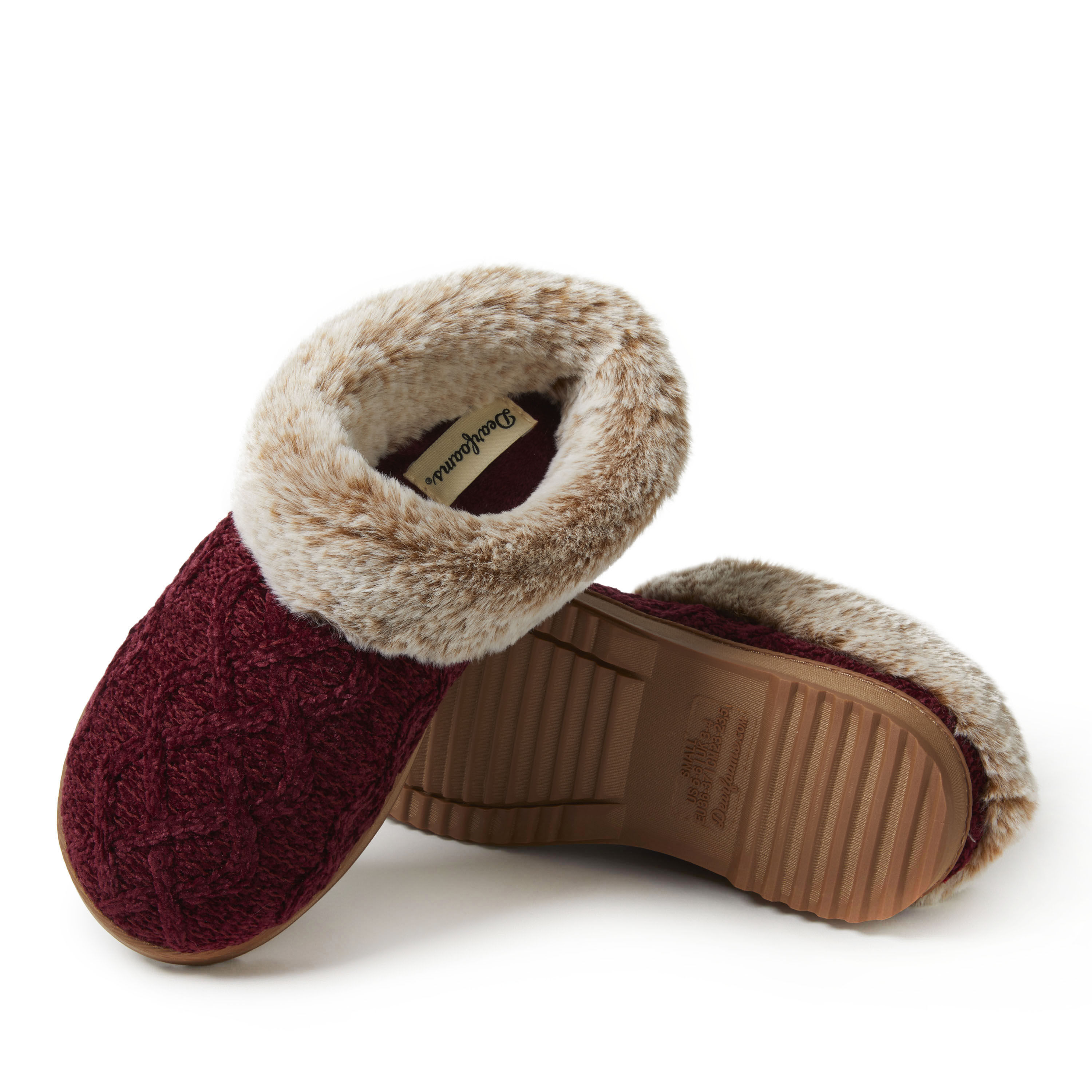 Women s Hannah Chenille Knit Clog Slippers