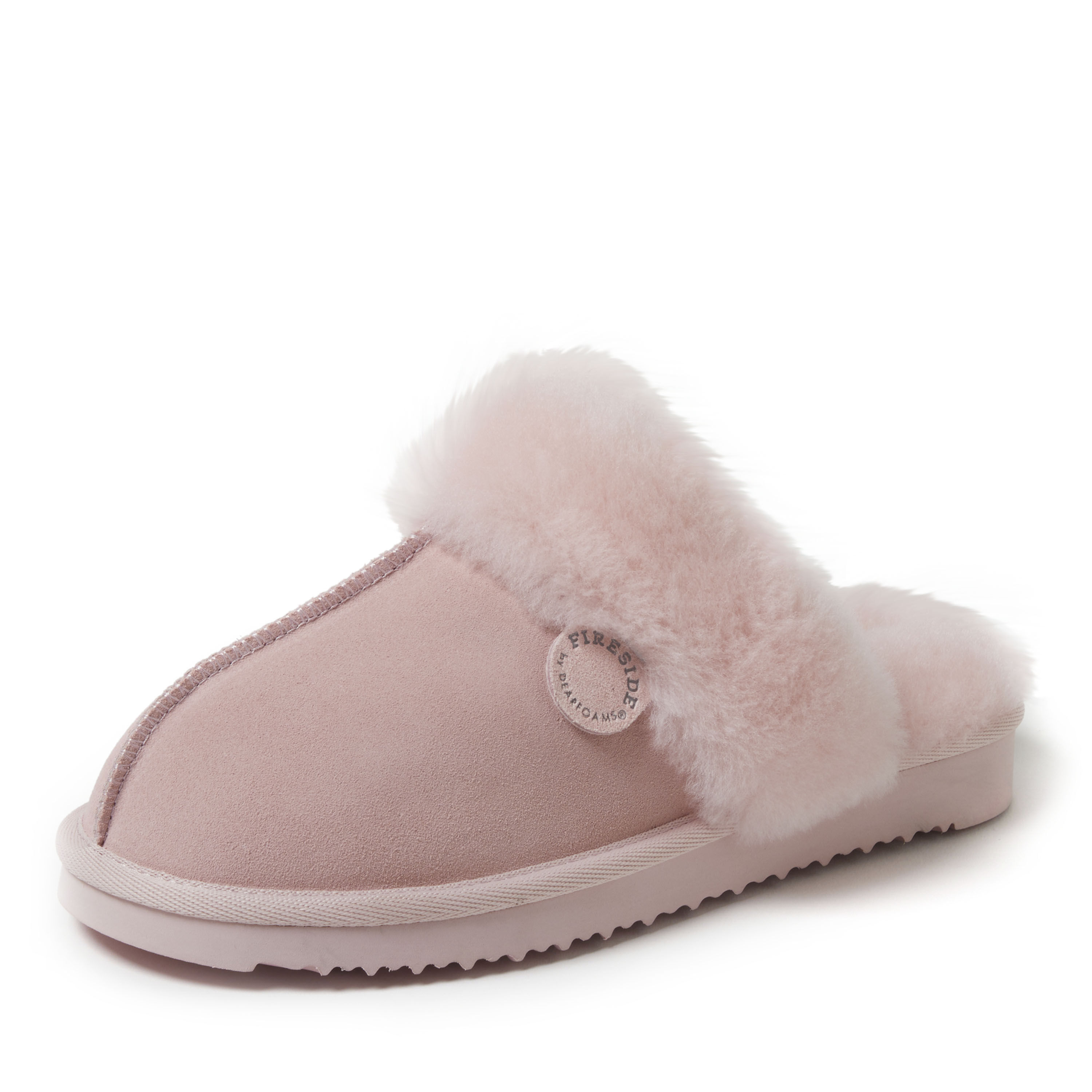 Women's Fireside By Dearfoams Sydney Genuine Shearling Scuff