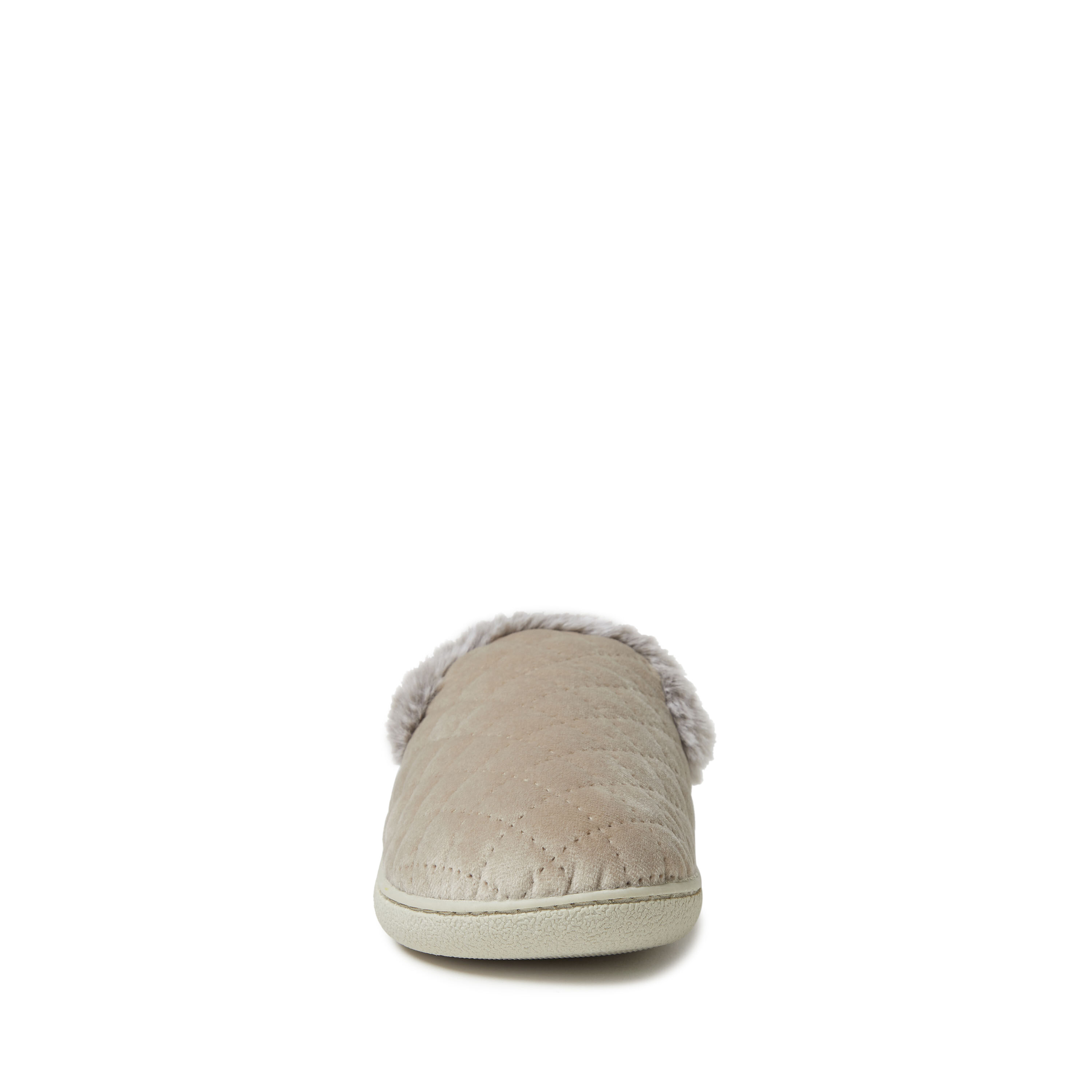 Women's Erin Quilted Velour Scuff Slipper