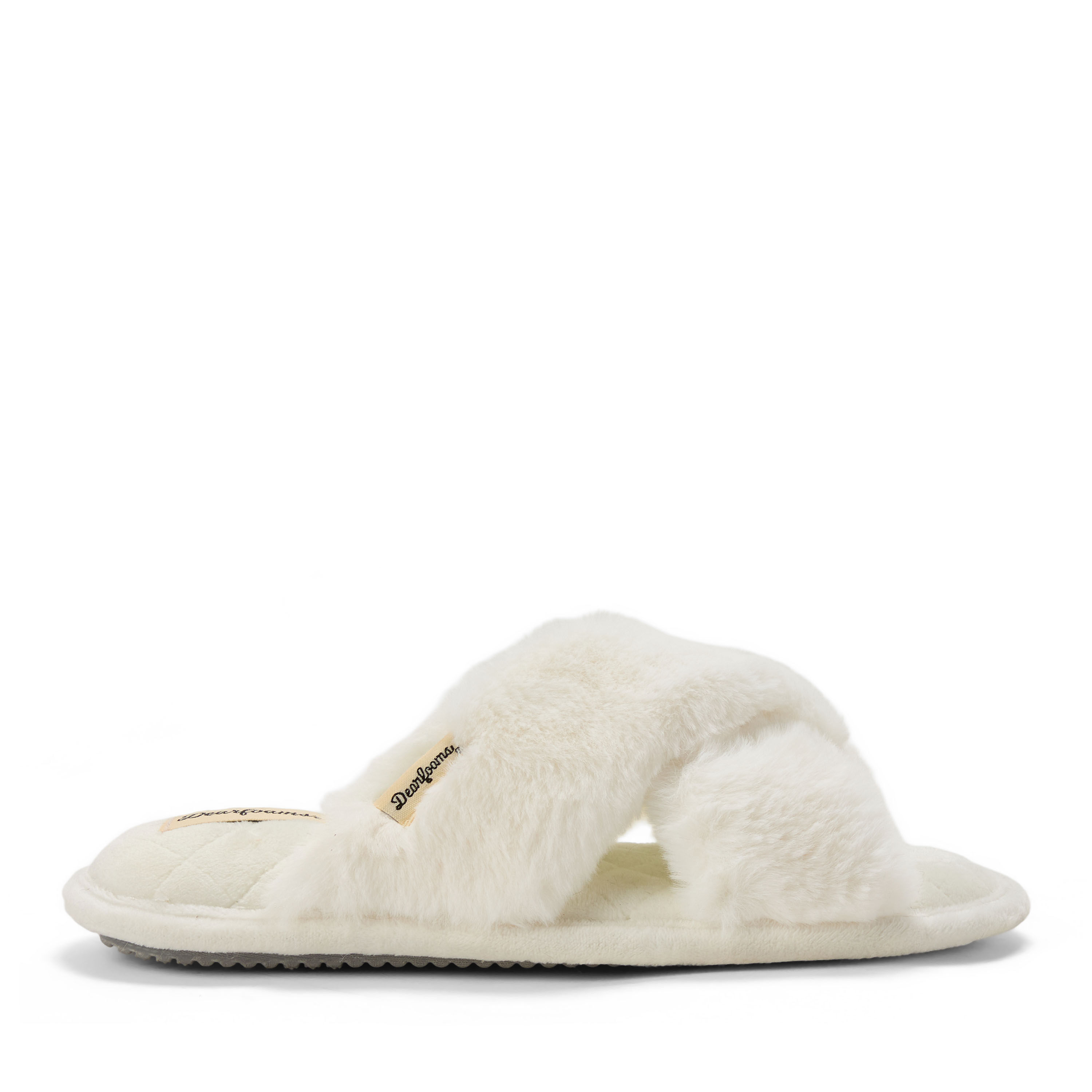 Women's Jessica Furry Crossband Slide Slipper