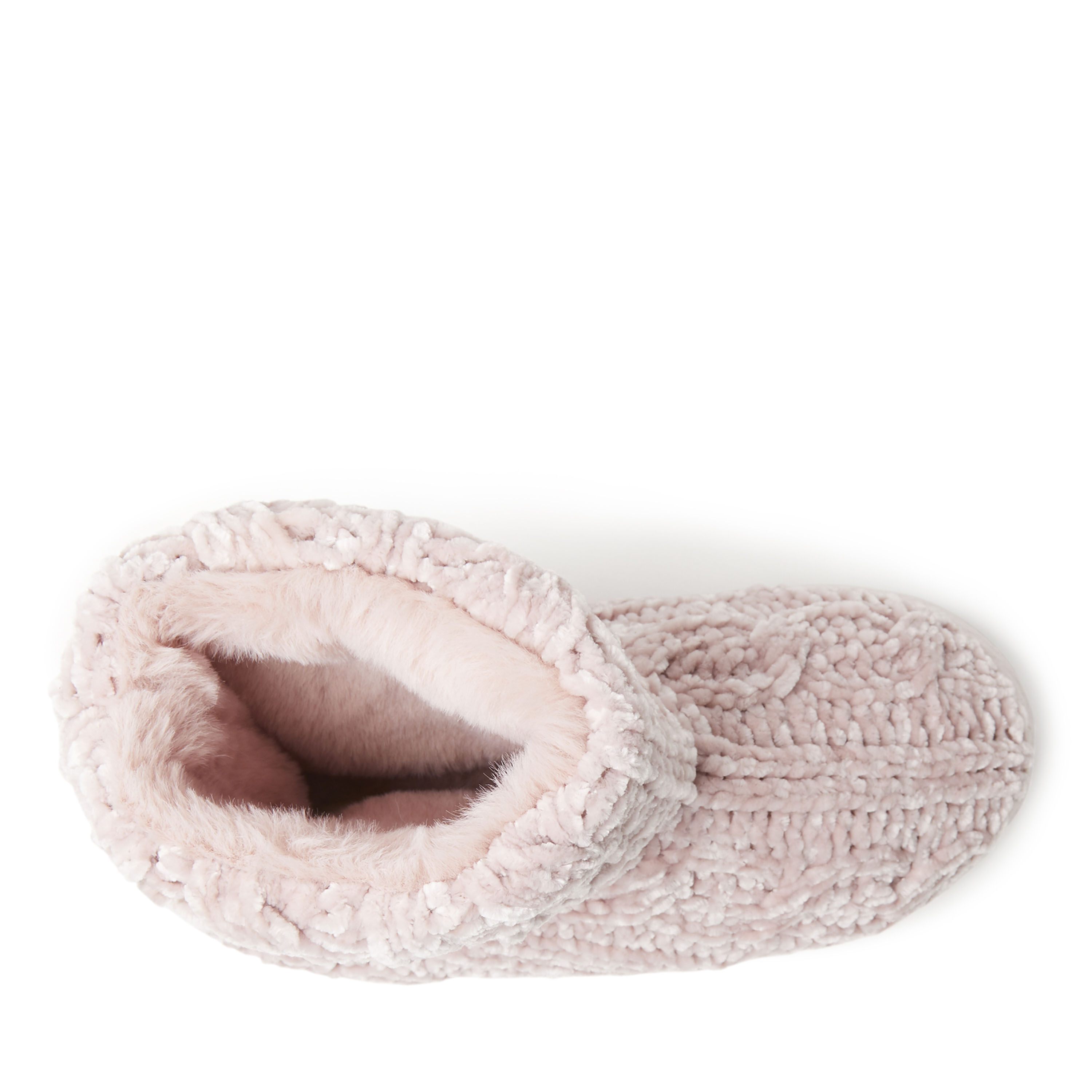 Women s Leah Marled Chenille Knit Bootie Slipper