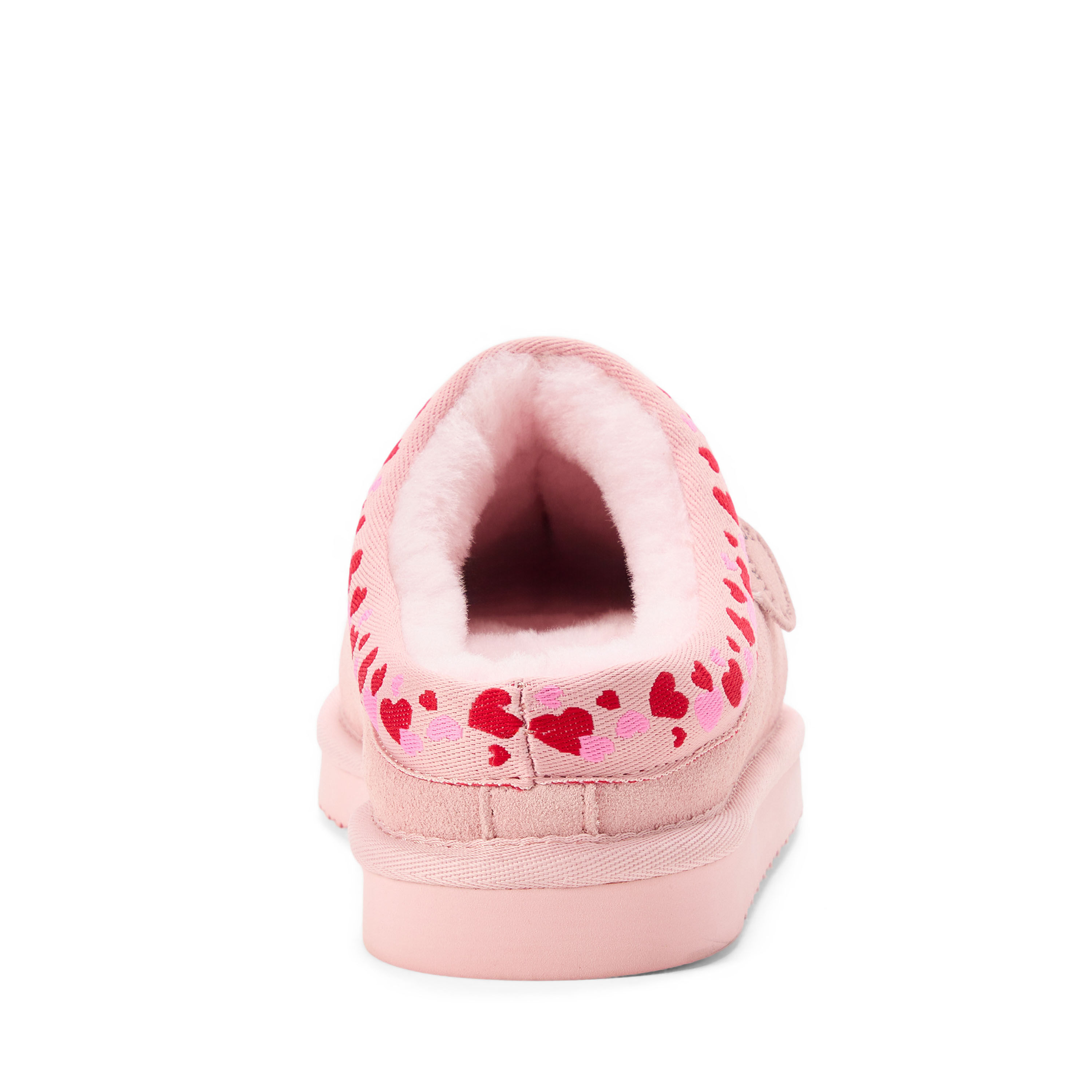 Women's Fireside by Dearfoams Greta Genuine Shearling Clog With Taping