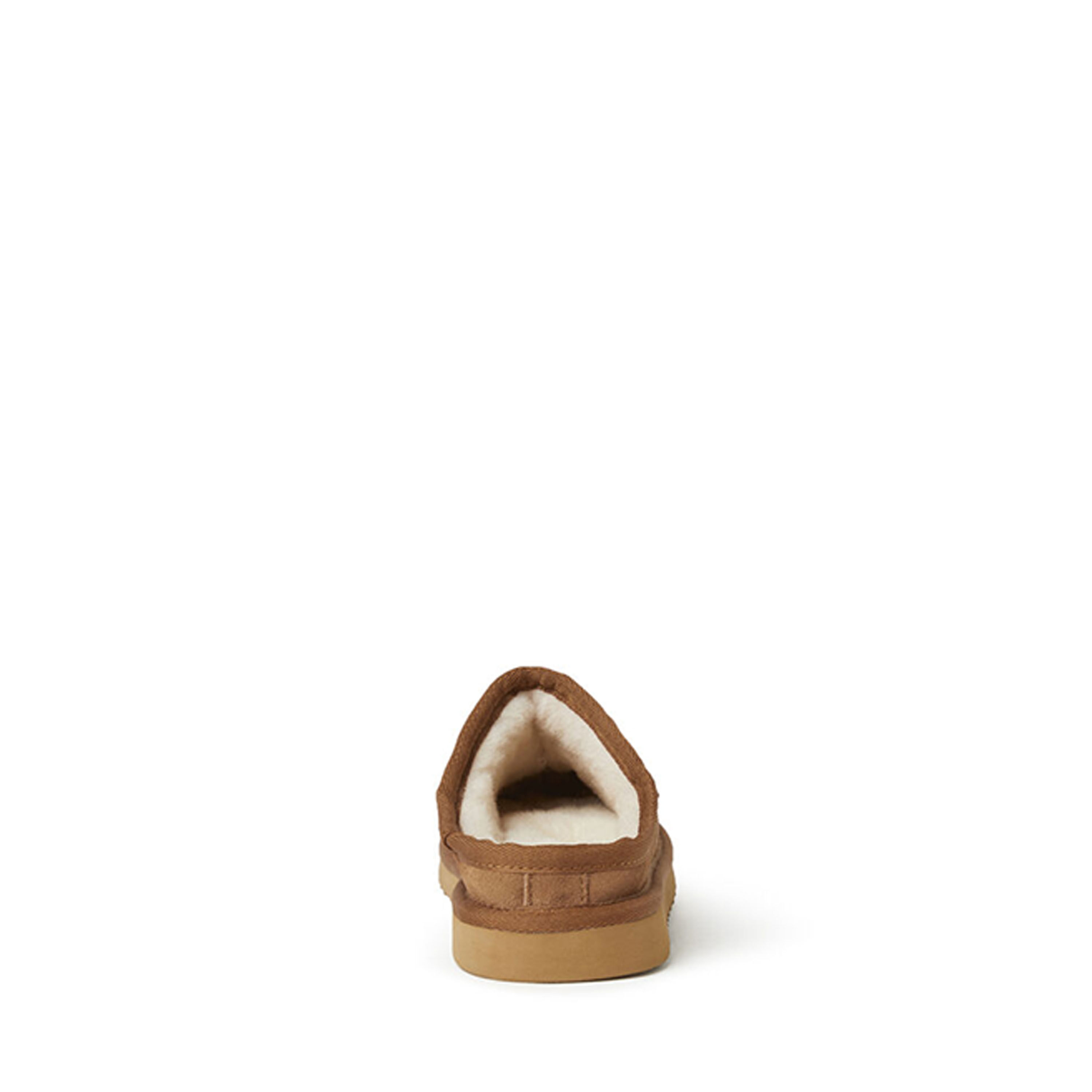 Kid's Fireside by Dearfoams Dempsey Genuine Shearling Clog Slipper