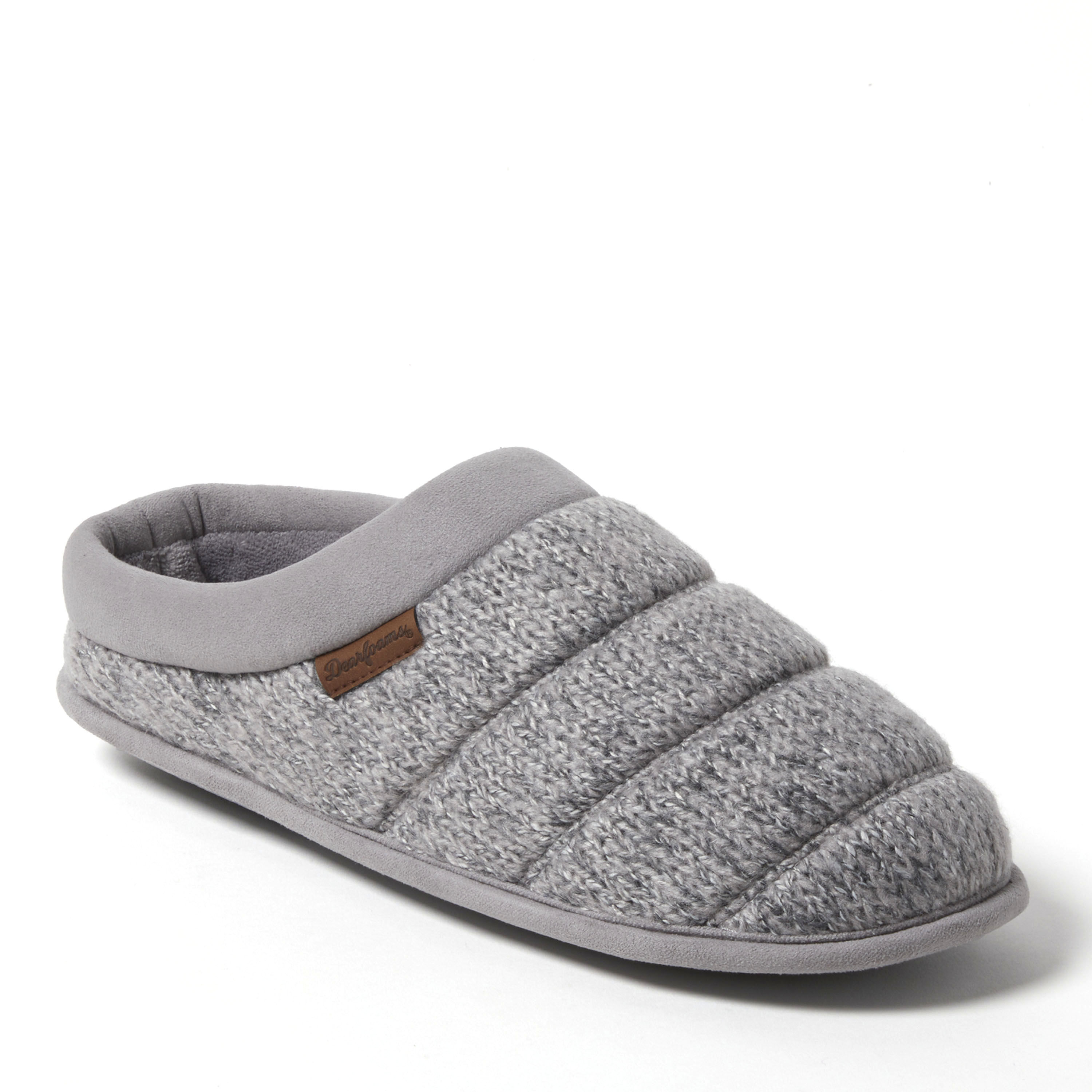 Men's Asher Quilted Marled Knit Clog