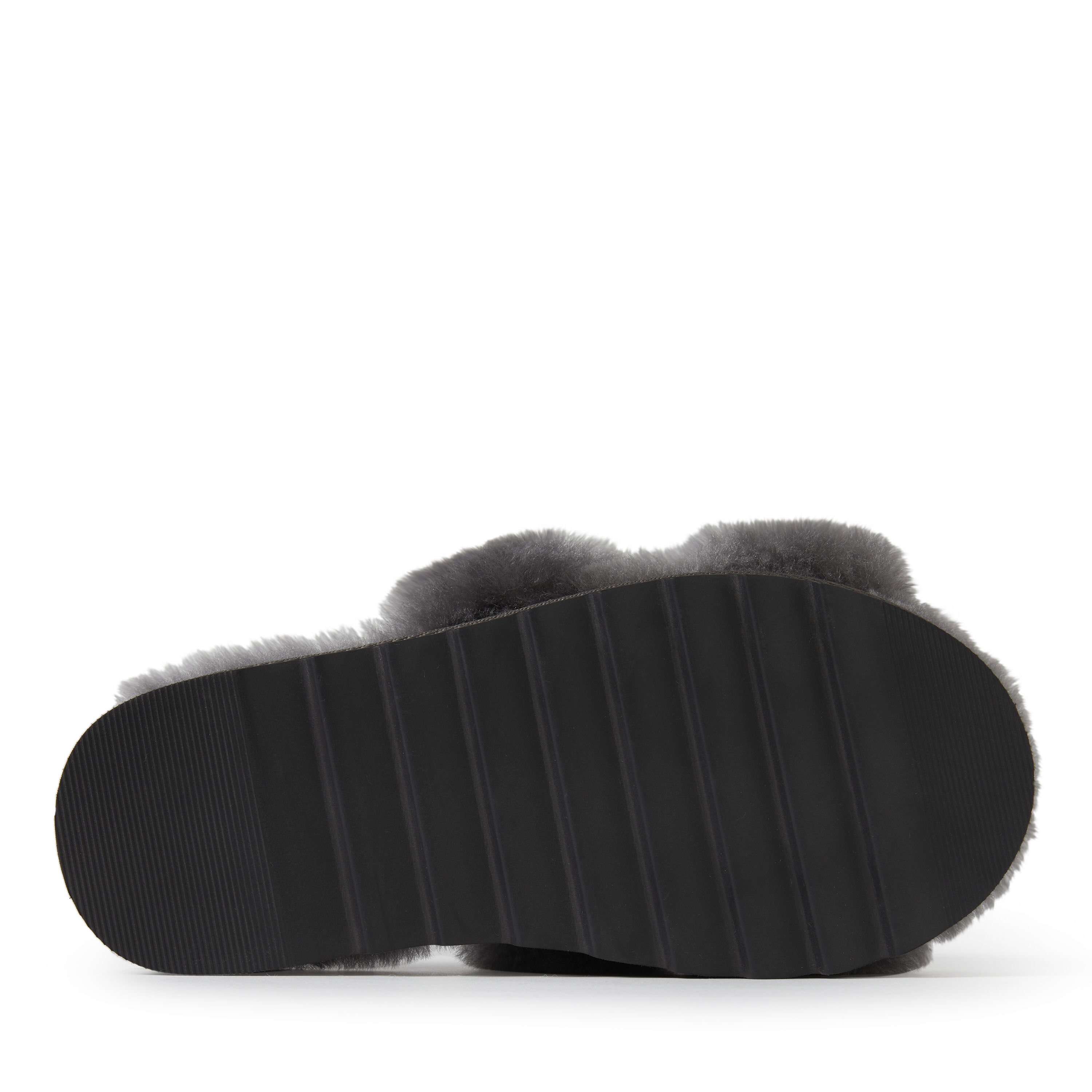 Women's Fireside by Dearfoams Benalla Shearling Double Band Slide