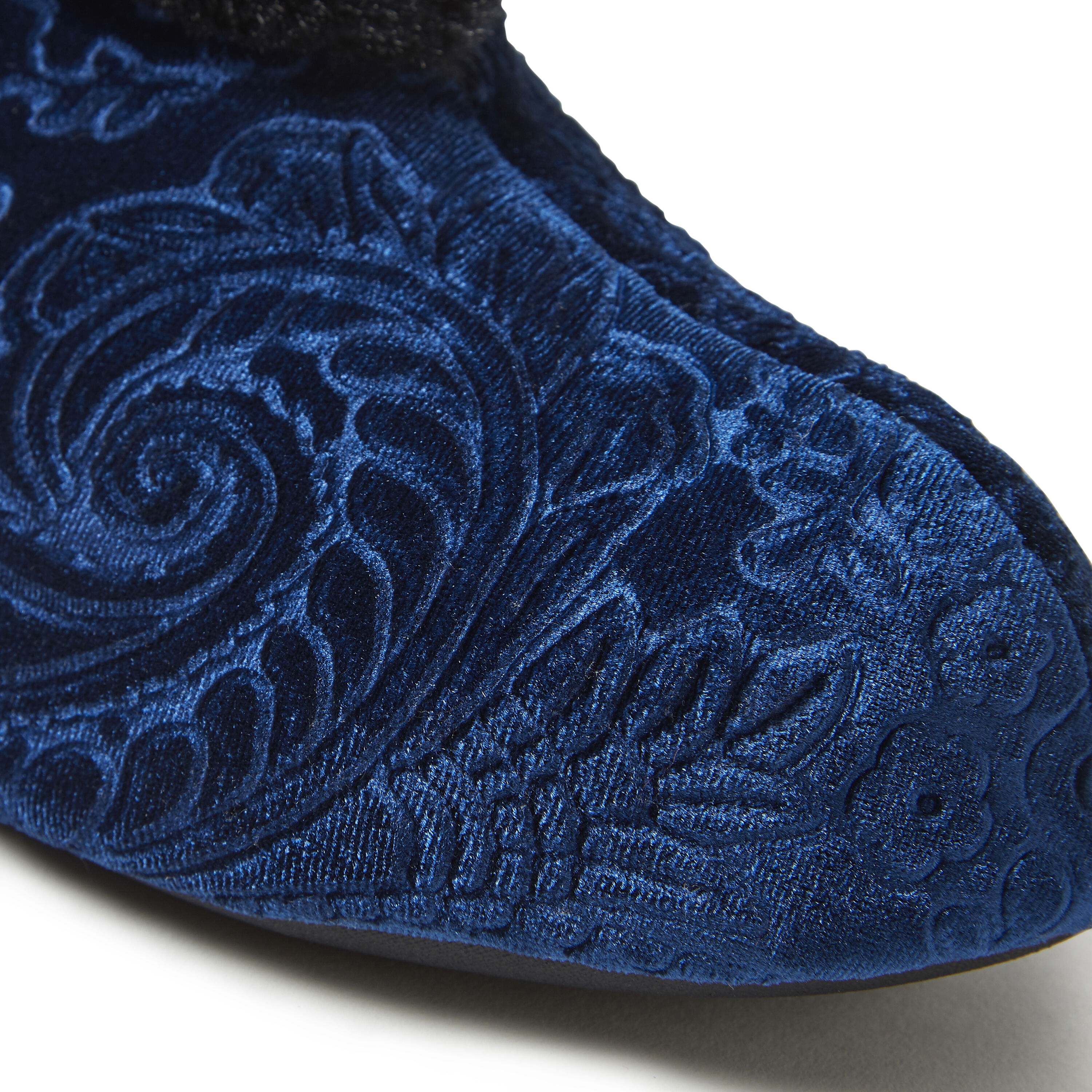 Women's Embossed Velour Bootie