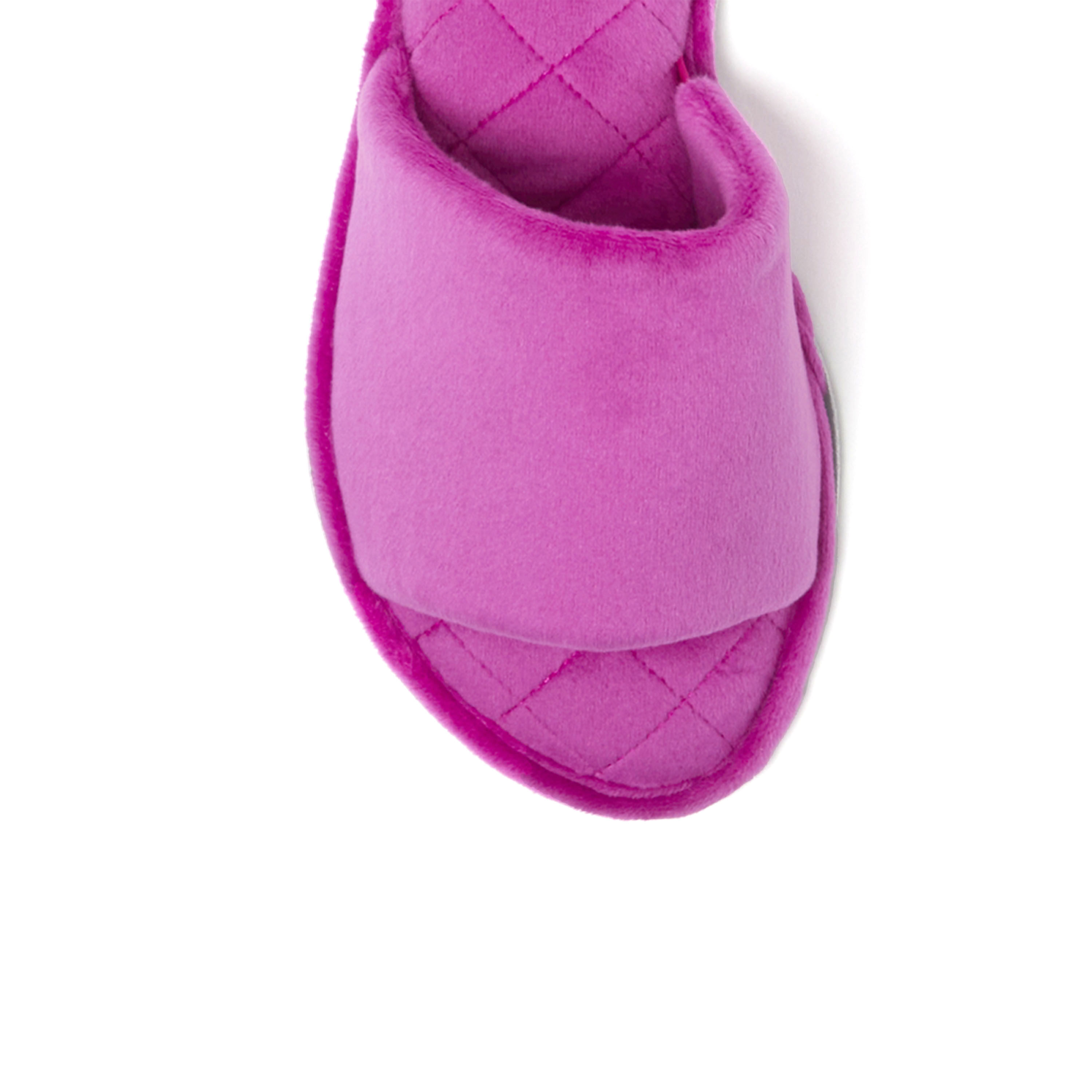 Women's Beatrice Microfiber Velour Side Gore Slide