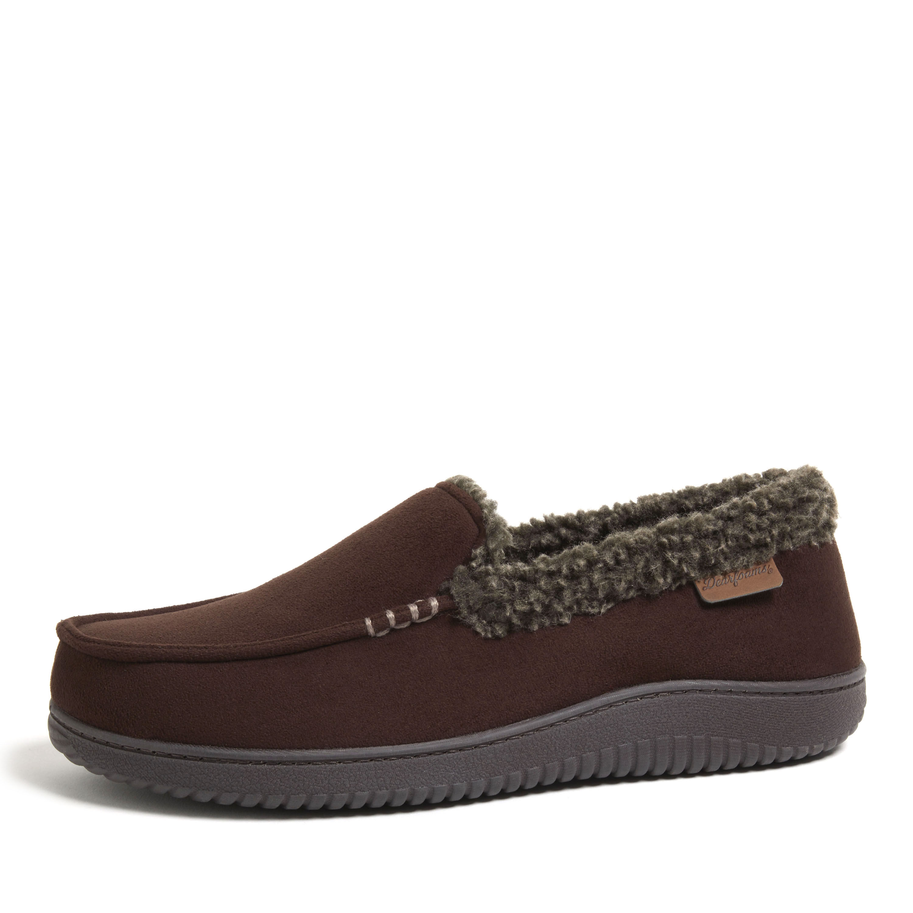 Men's Alexander Microsuede Moccasin With Berber Casing