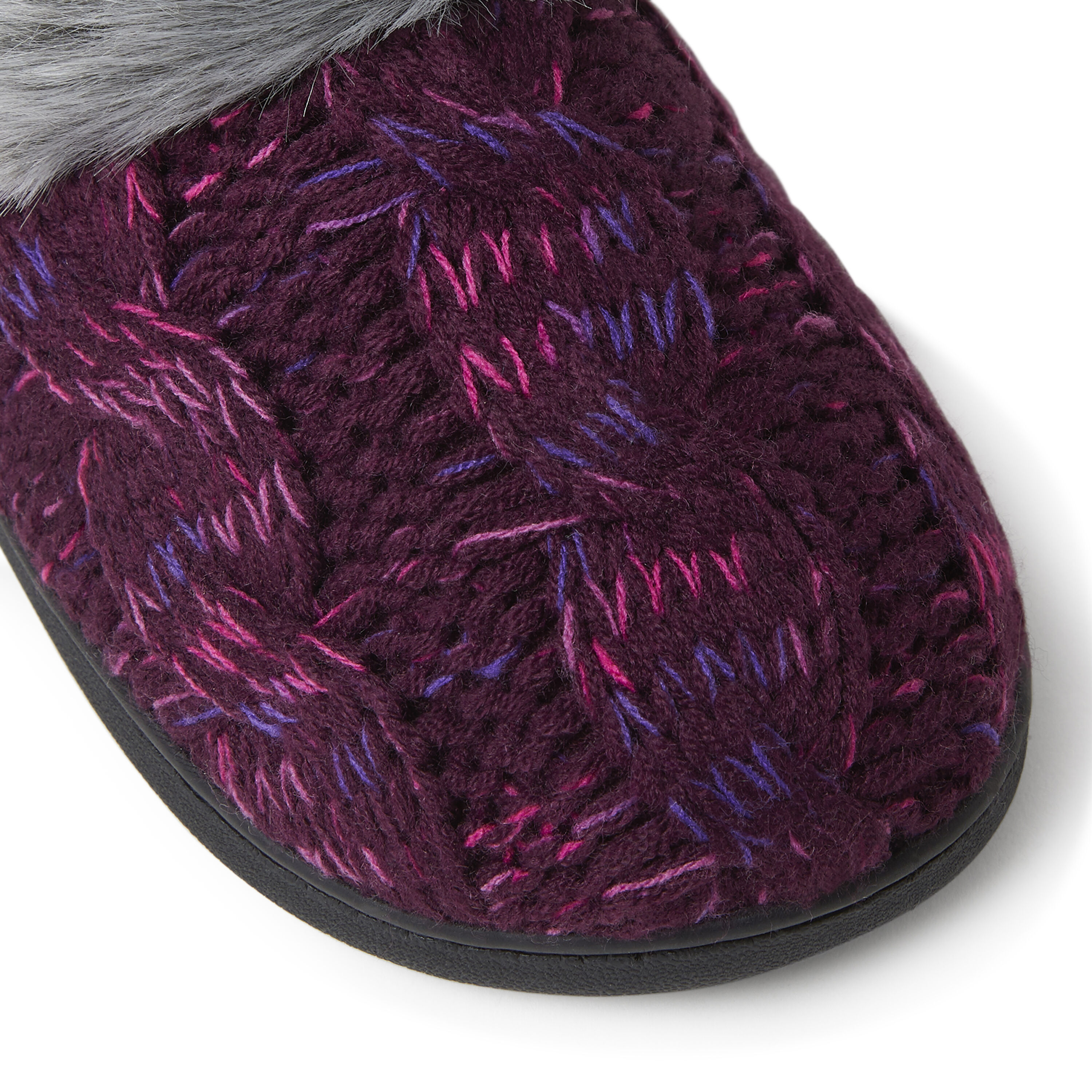 Women s Space Dye Cable Knit Clog