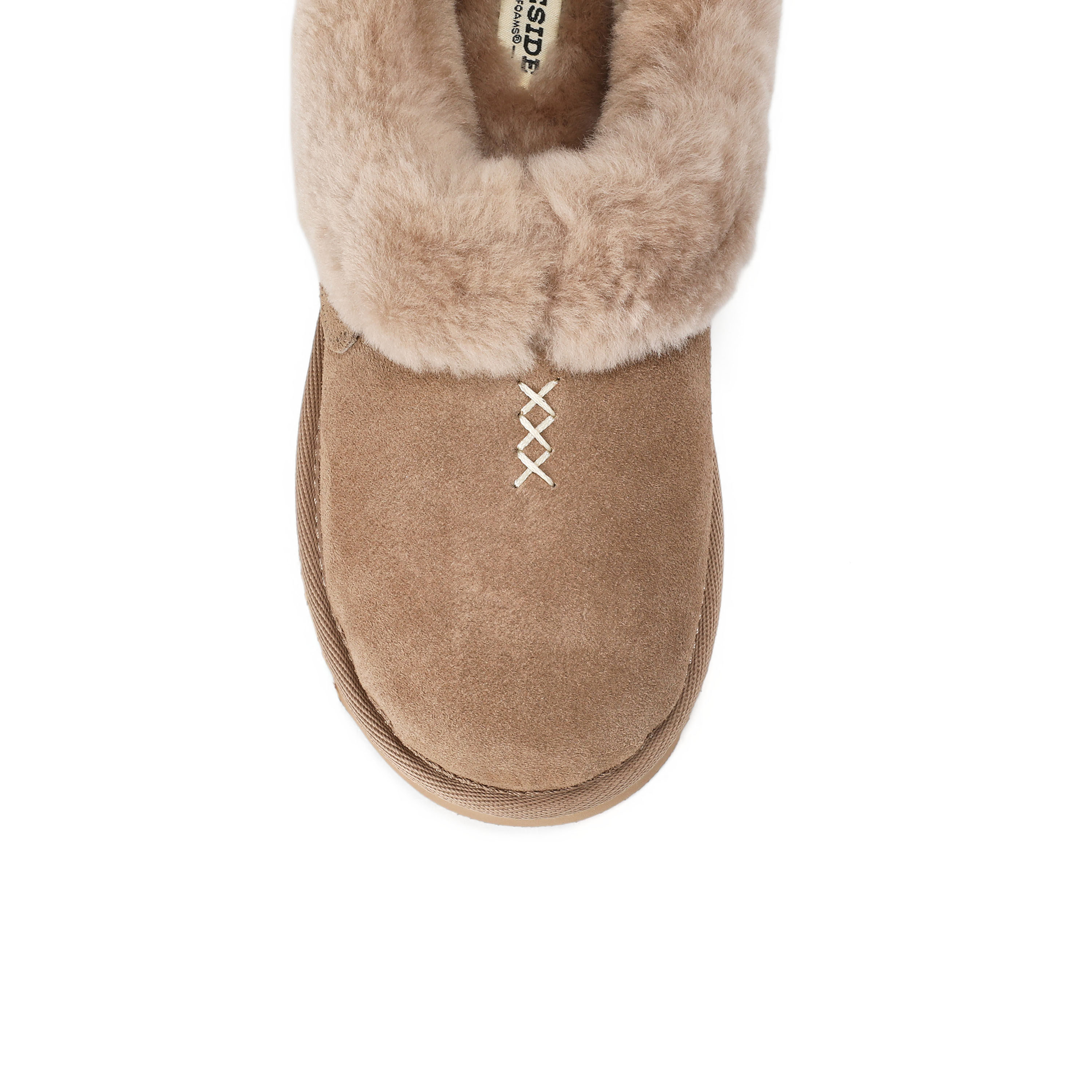 Women's Fireside by Dearfoams Adelaide Genuine Shearling Clog Slipper - Water Resistant