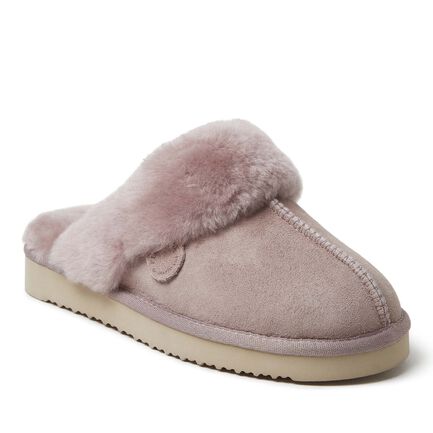 Women's Fireside by Dearfoams Sydney Genuine Shearling Scuff Slipper