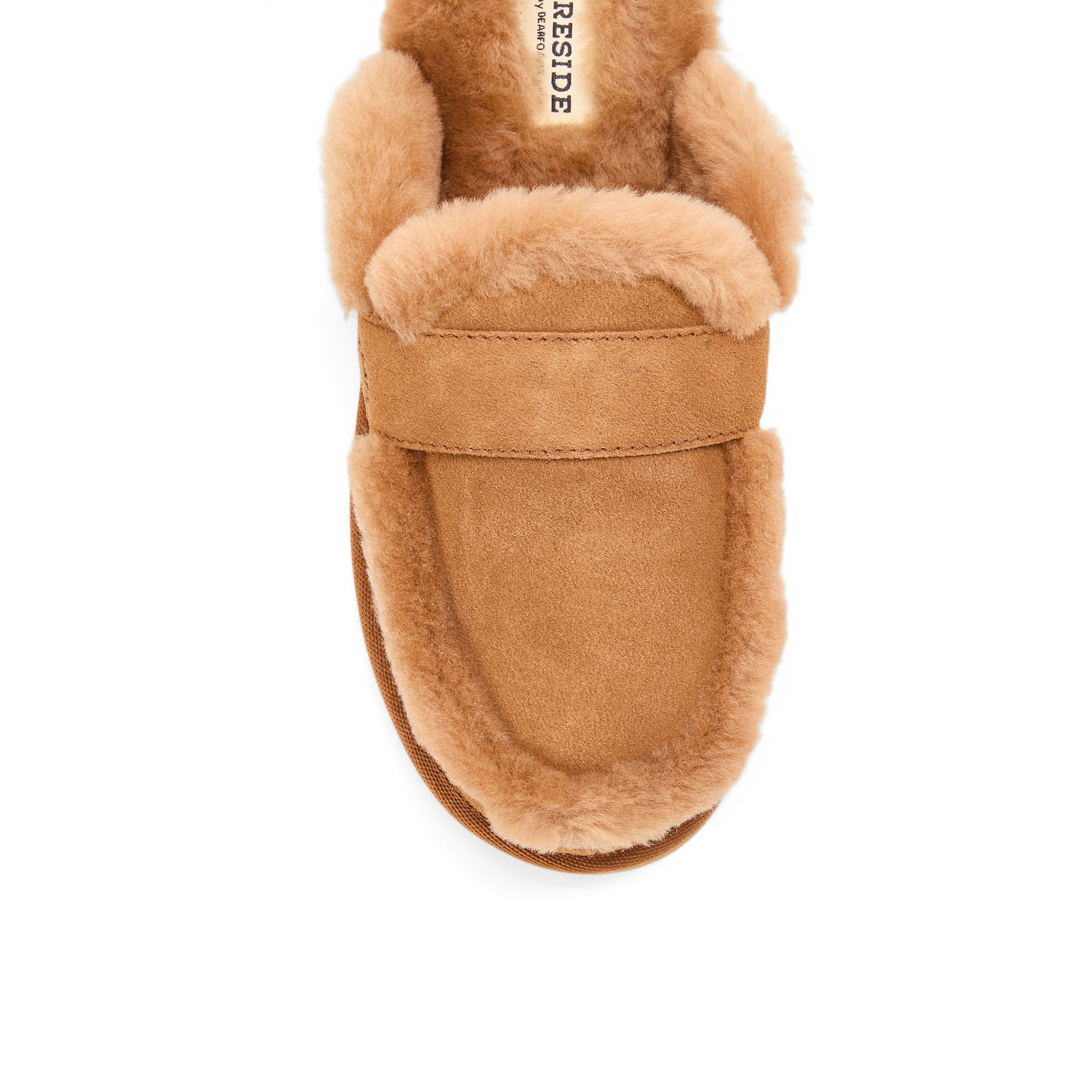 Women's Fireside by Dearfoams Richmond Genuine Shearling Scuff