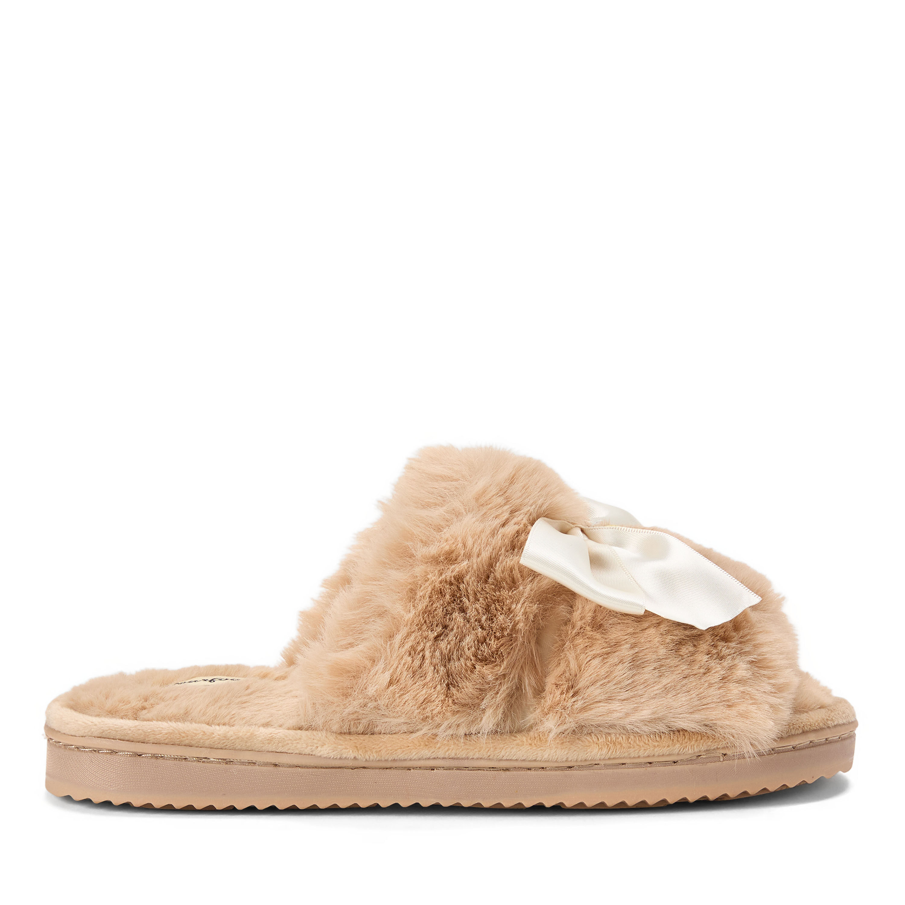 Women's Bianca Pile Slide With Bow