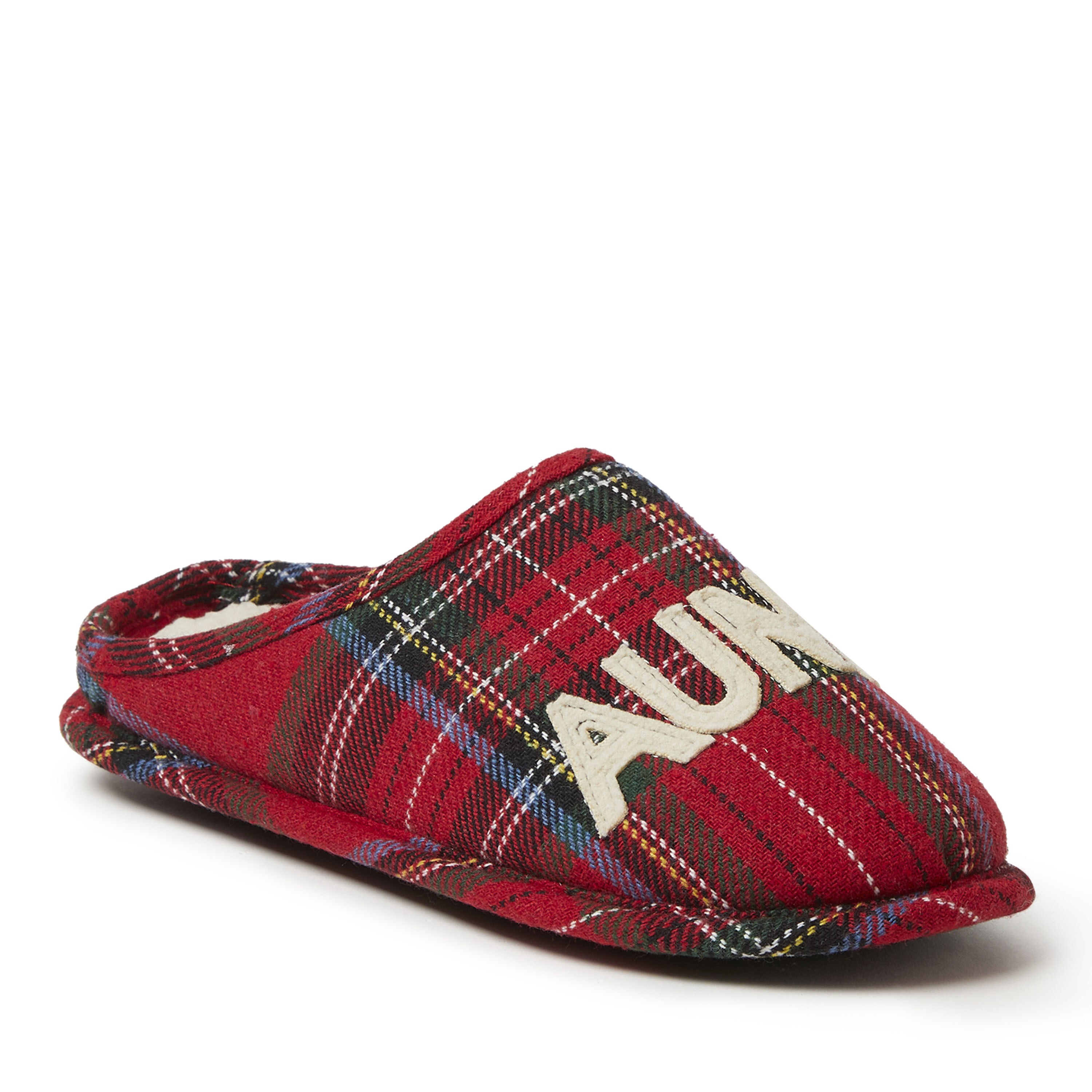 Women's Auntie Bear Plaid Clog