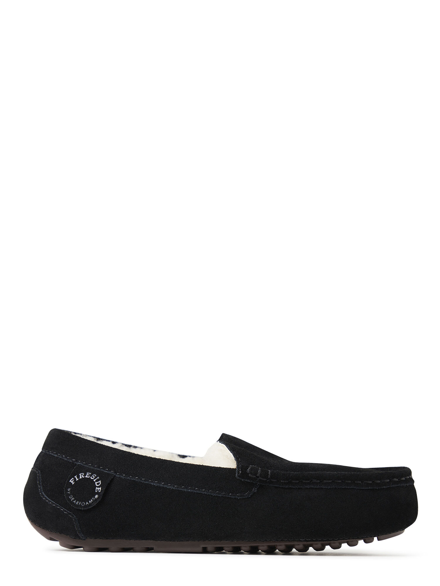 Women's Fireside by Dearfoams Mel Genuine Shearling Moccasin