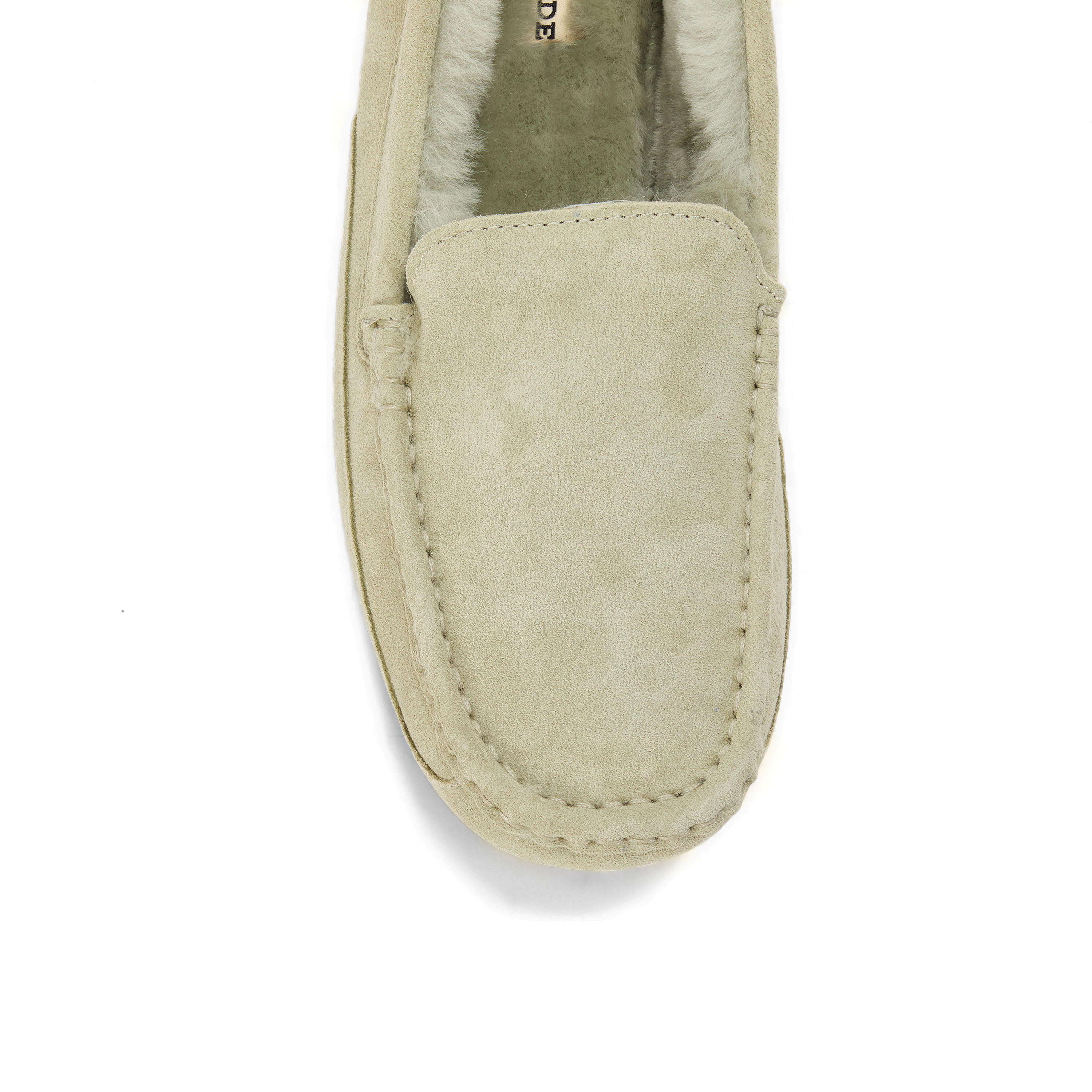 Men's Fireside by Dearfoams Melbourne Genuine Shearling Moccasin Slipper
