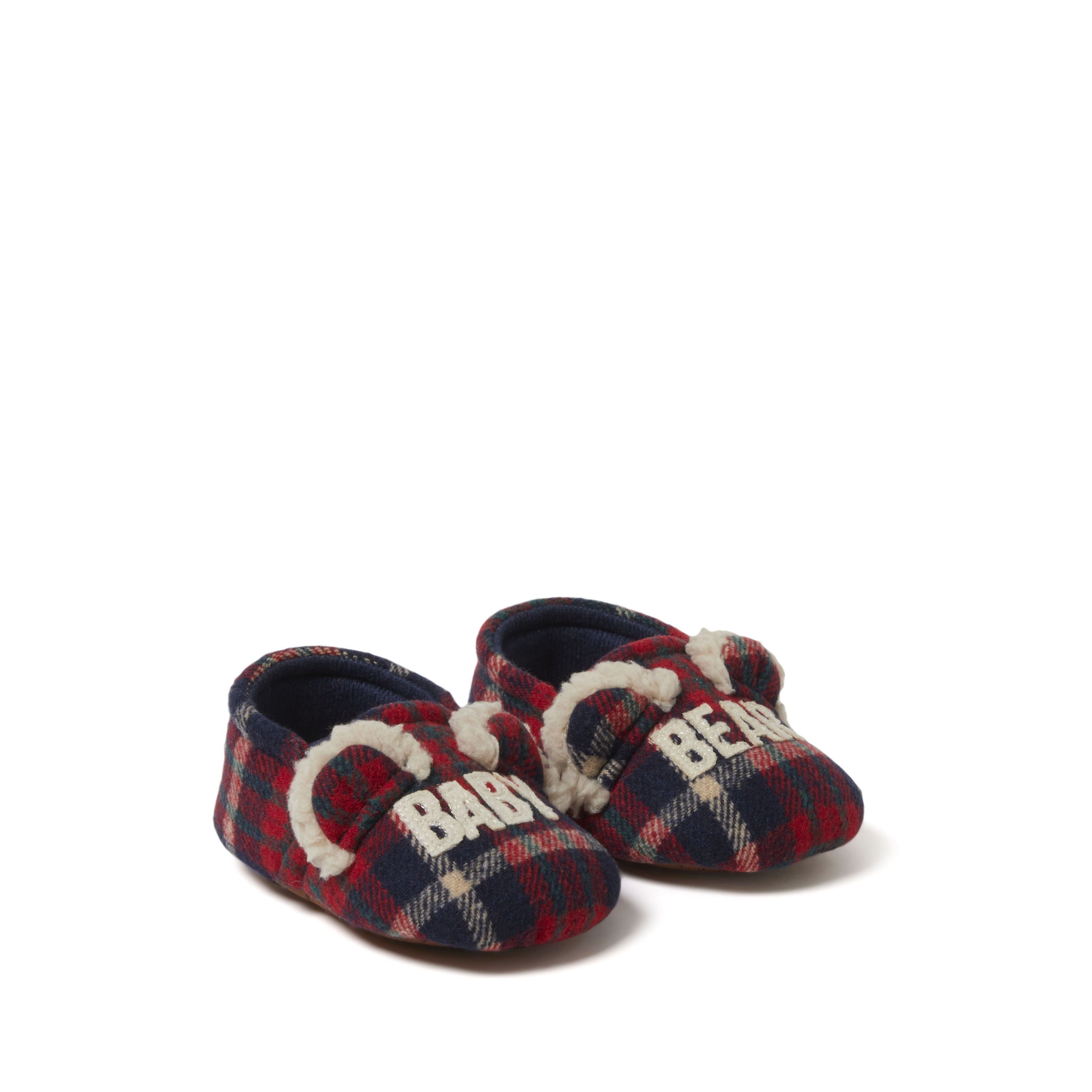 Baby Bear Plaid Closed Back