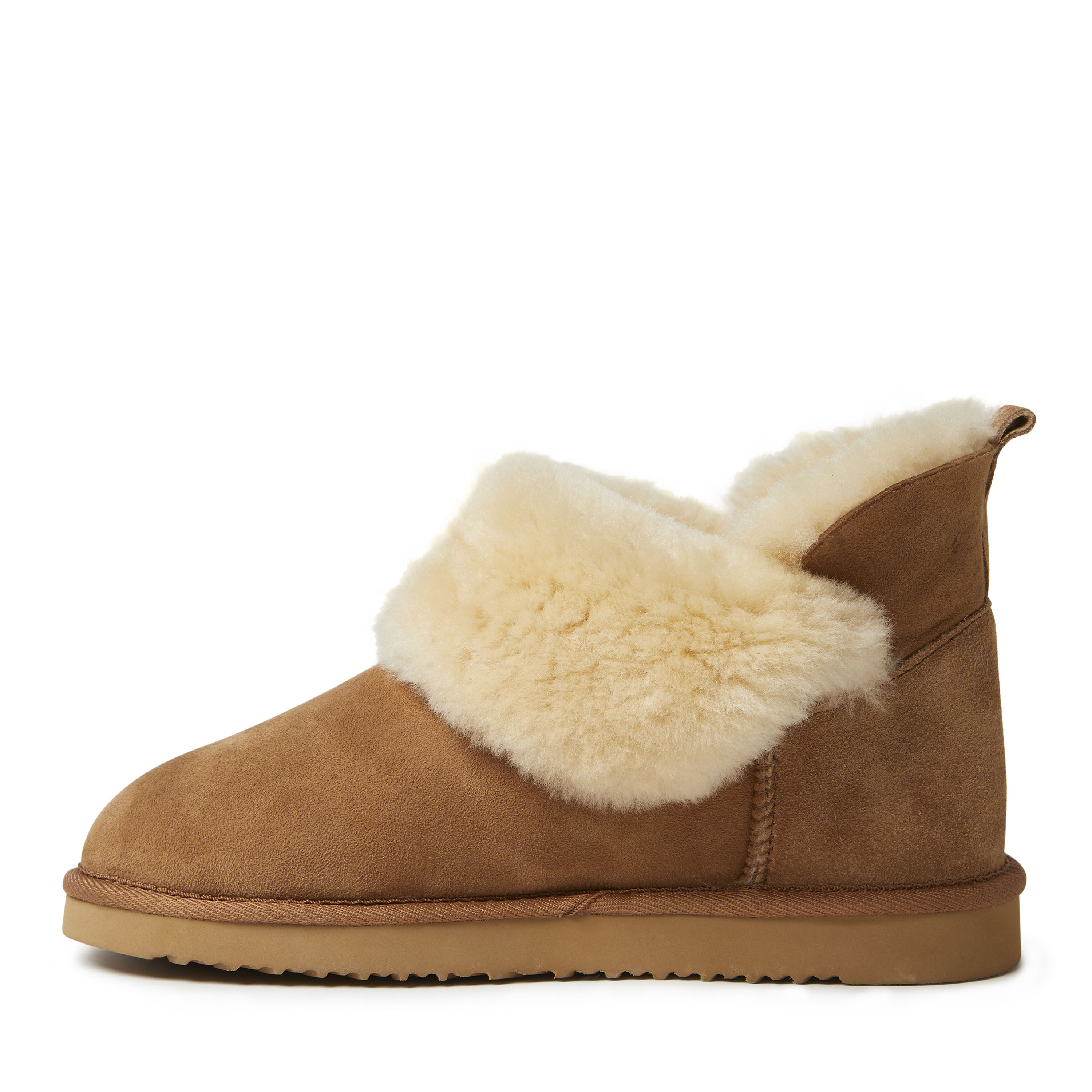Women's perth genuine shearling foldover boot slipper online