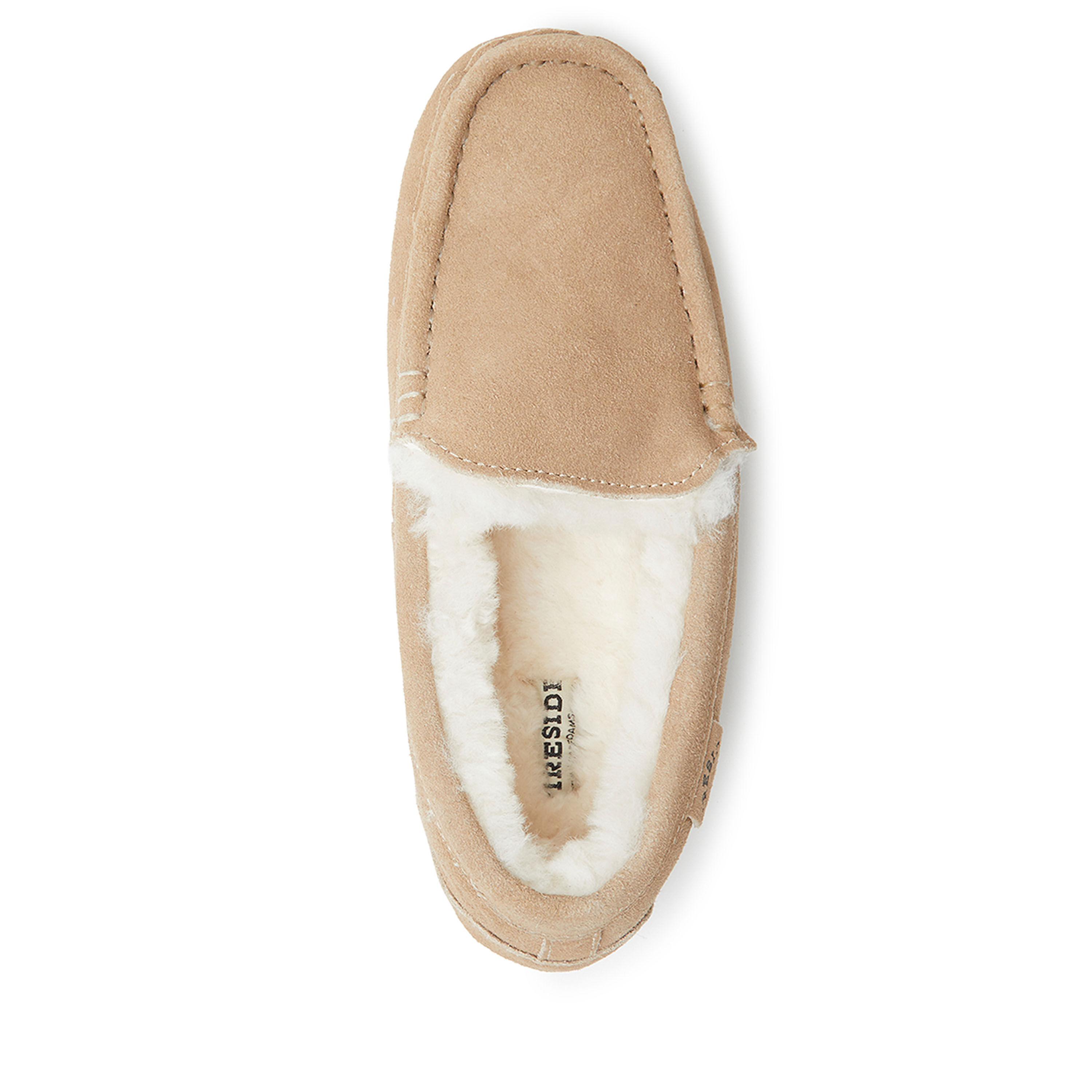 Women's Fireside by Dearfoams Mel Genuine Shearling Moccasin