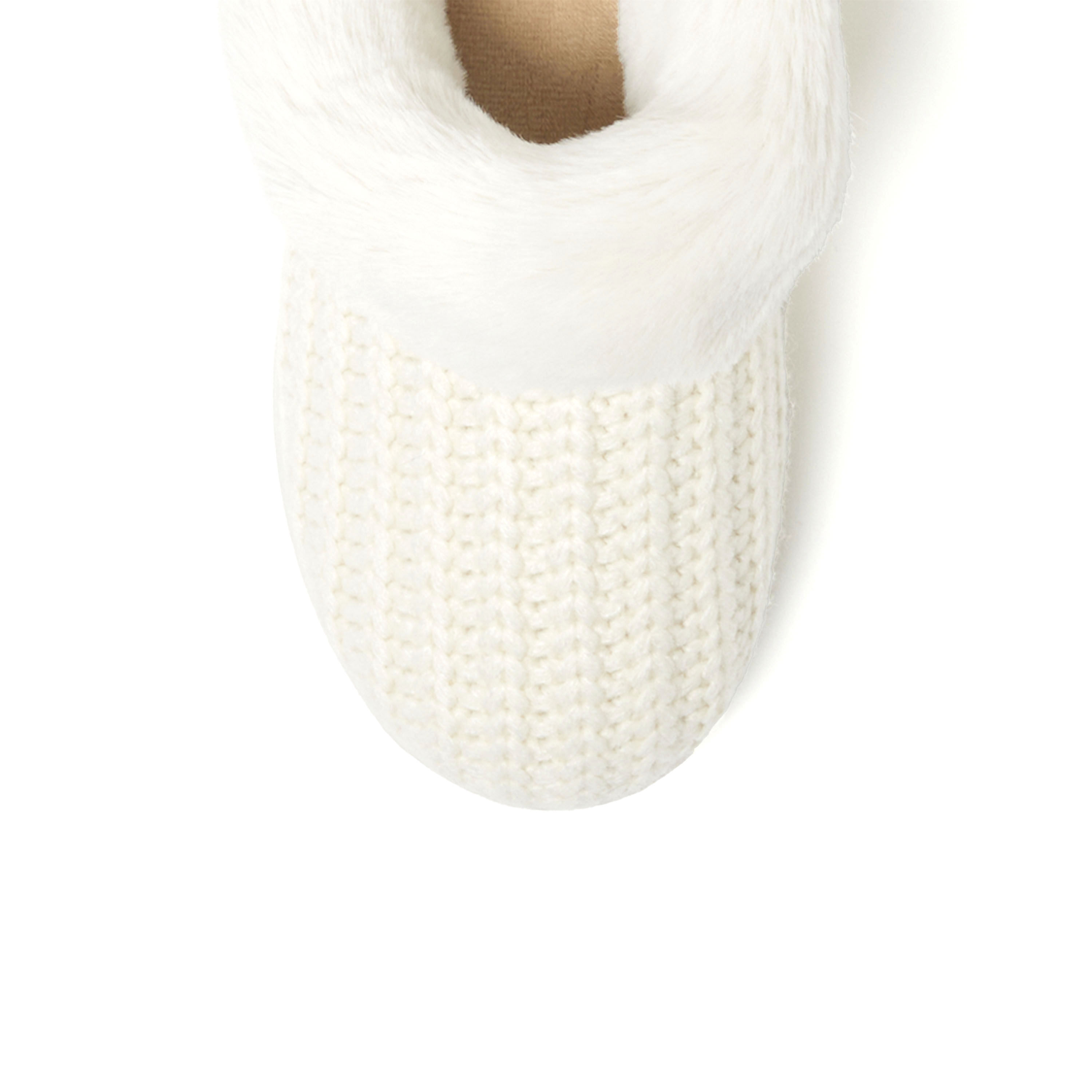 【DEARMINE】Flow Washable Round Knit Women's Hannah Festive Knit Clog