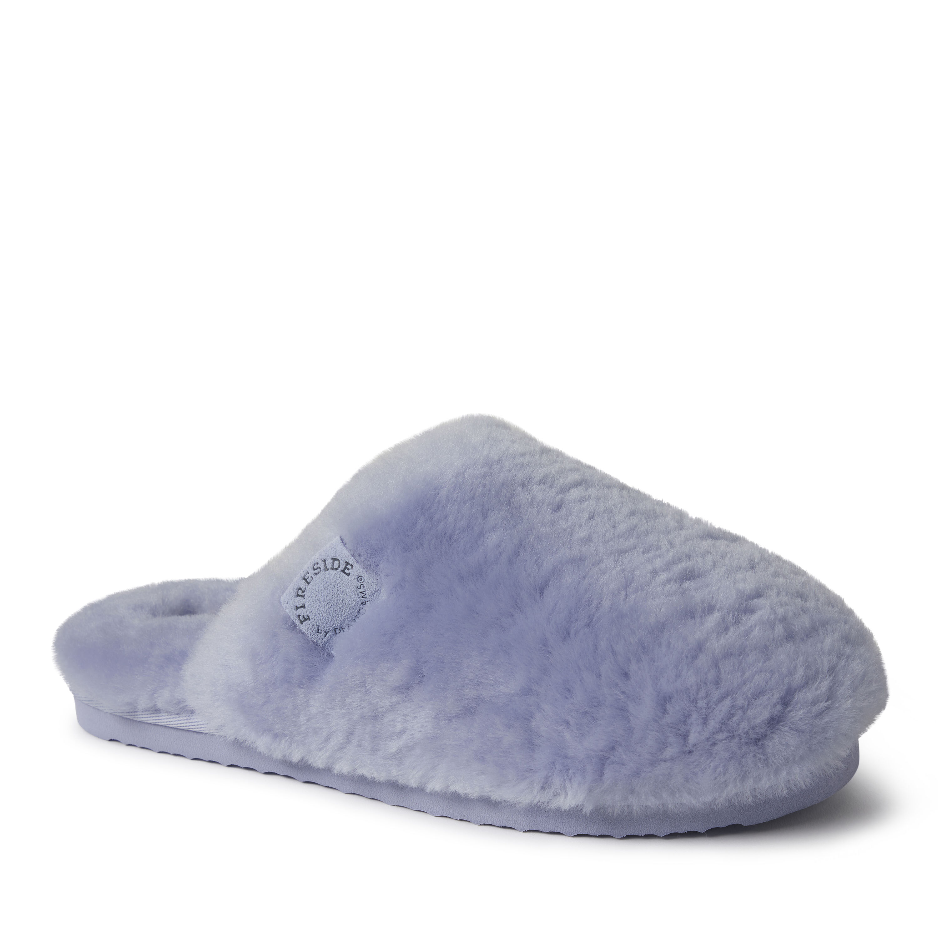 Women's  Fireside By Dearfoams Shelly Beach Genuine Shearling Scuff